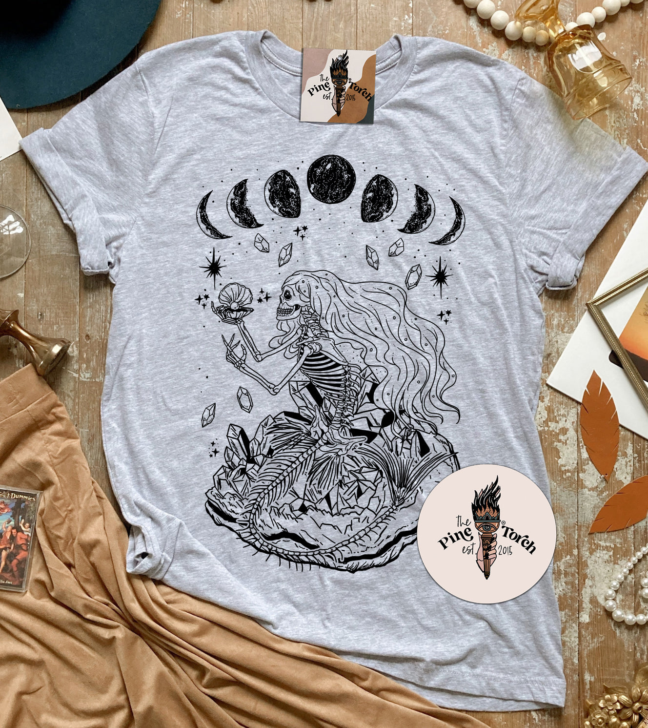 « SKELETON MERMAID » UNISEX TEE