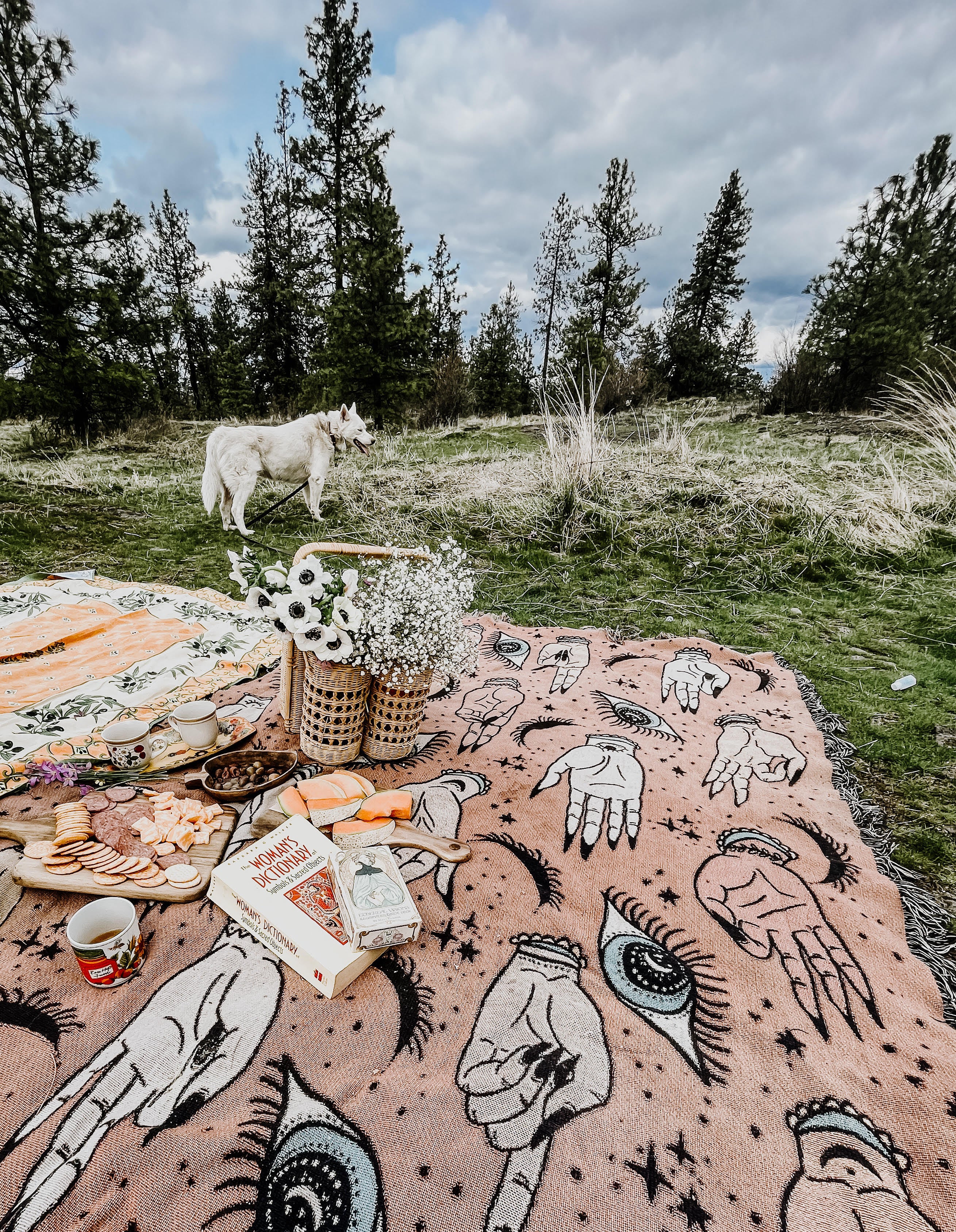 MUDRA MOOD // WOVEN FRINGE BLANKET