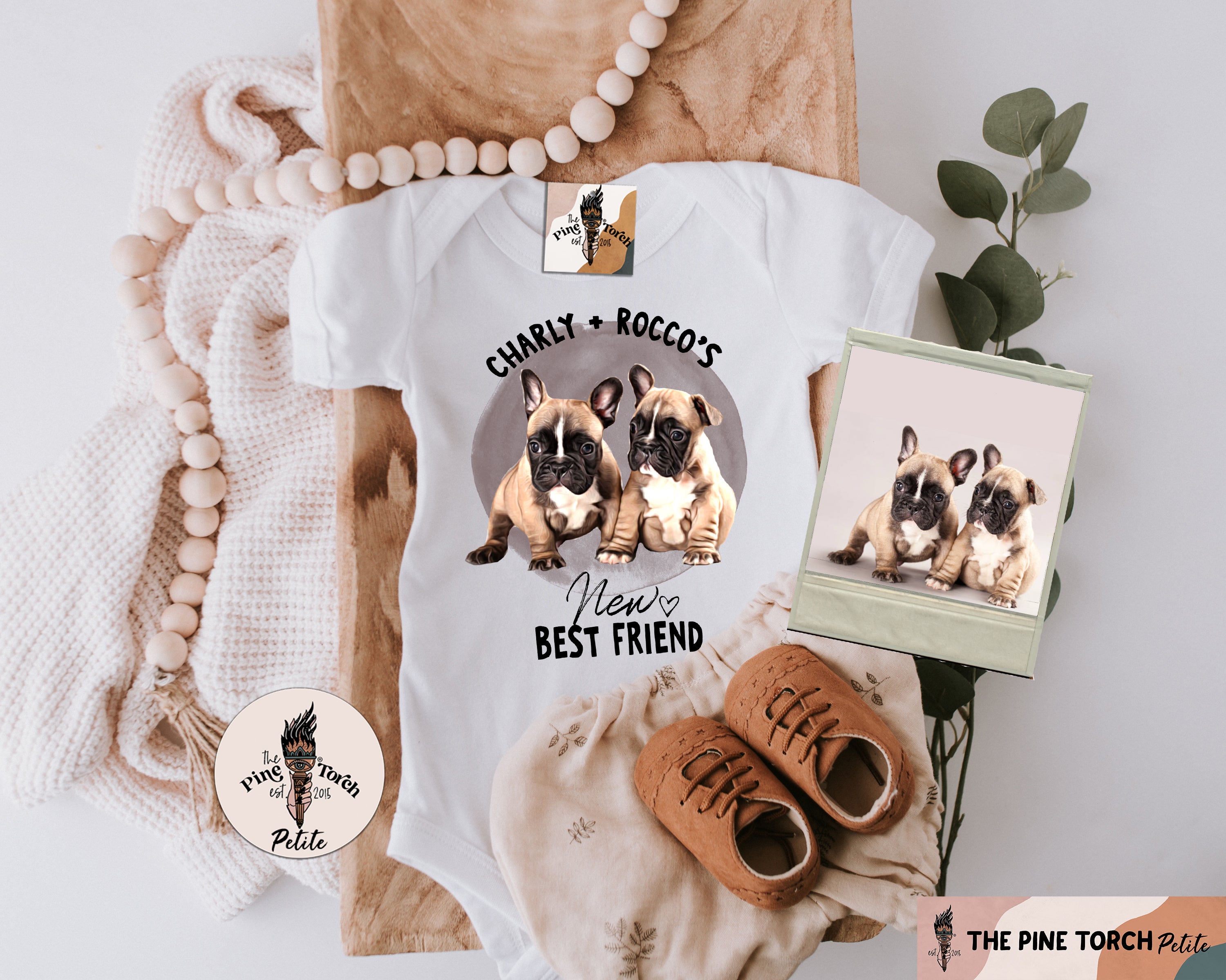 « CUSTOM DOG - NEW BEST FRIEND » BODYSUIT