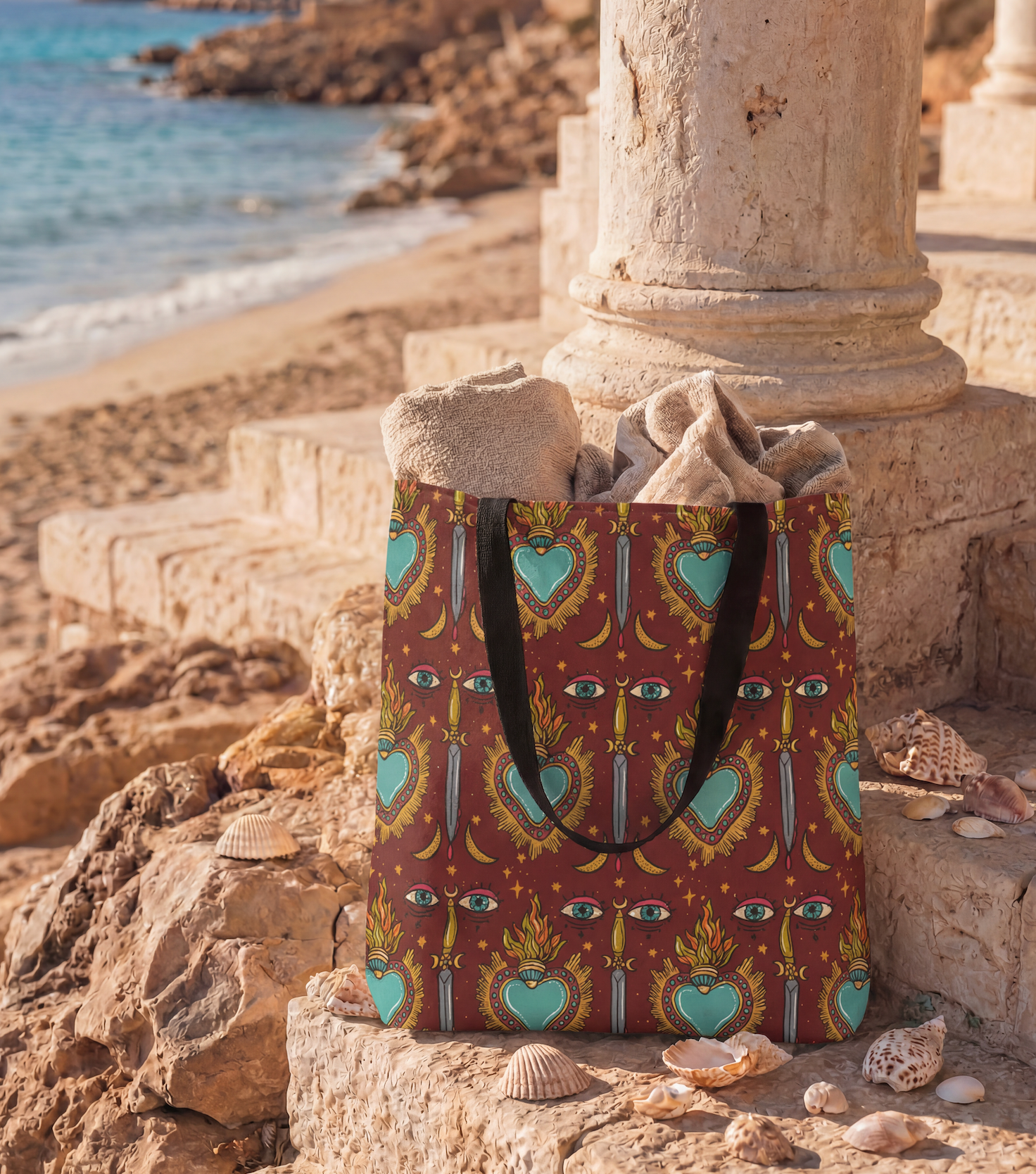 SACRED HEART // TOTE BAG (3 Sizes)