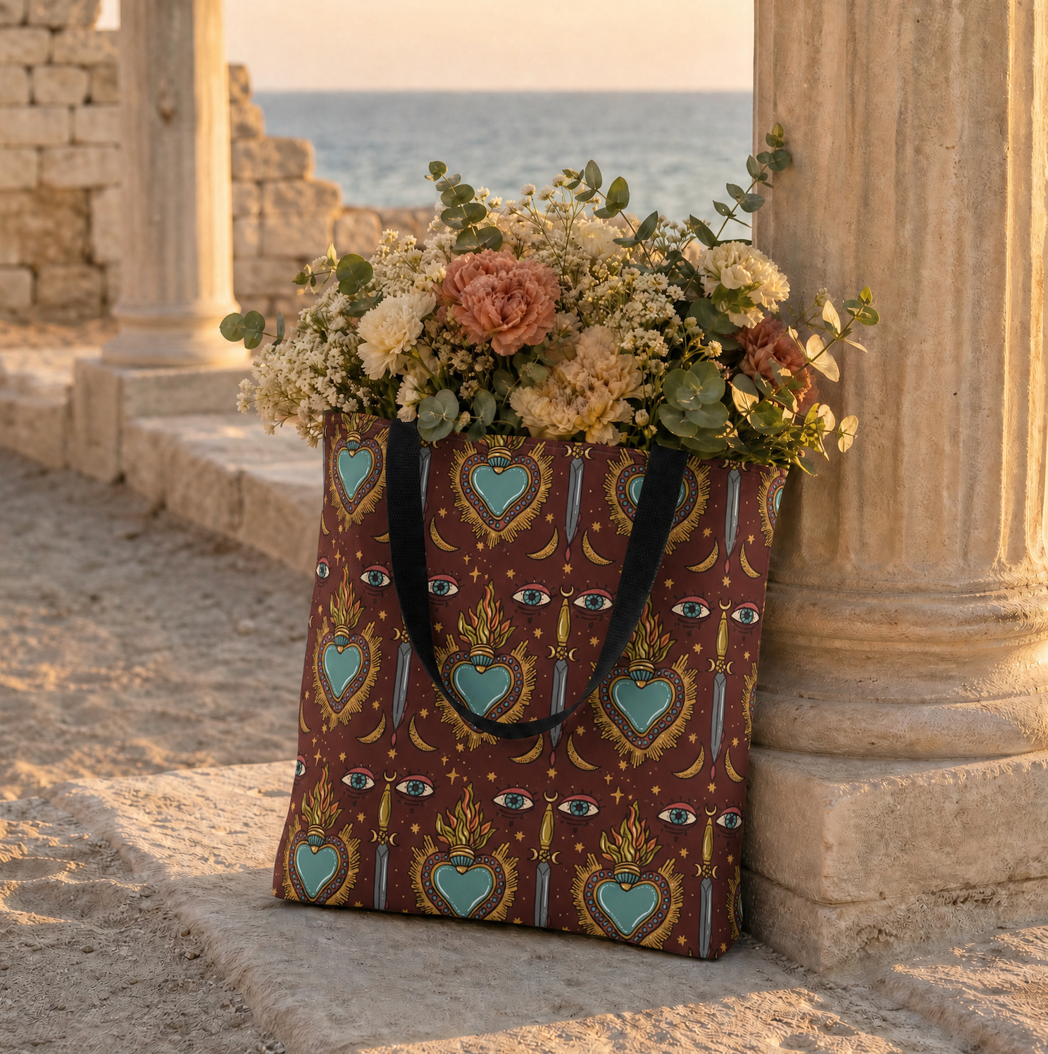 SACRED HEART // TOTE BAG (3 Sizes)