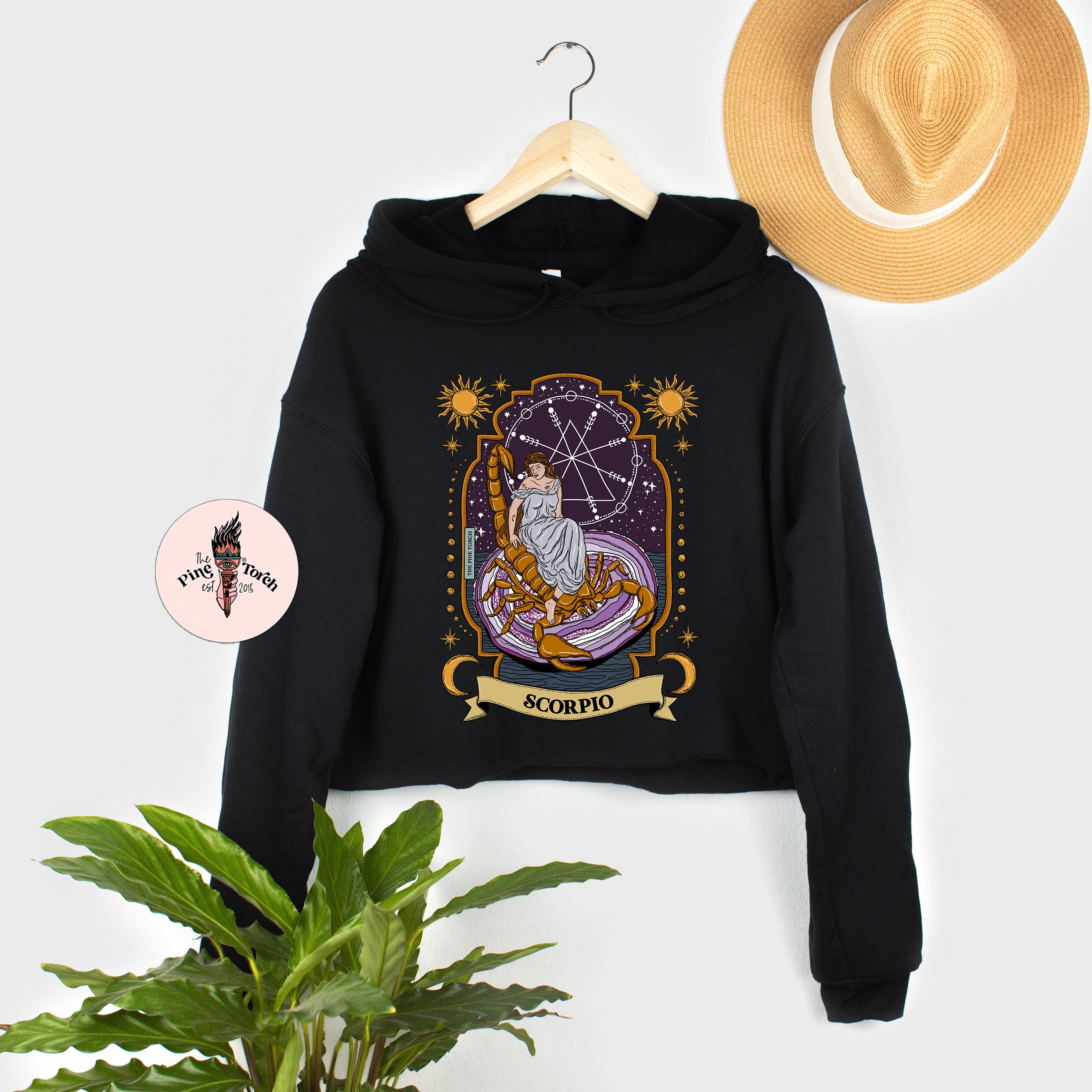 SCORPIO // CROP HOODIE