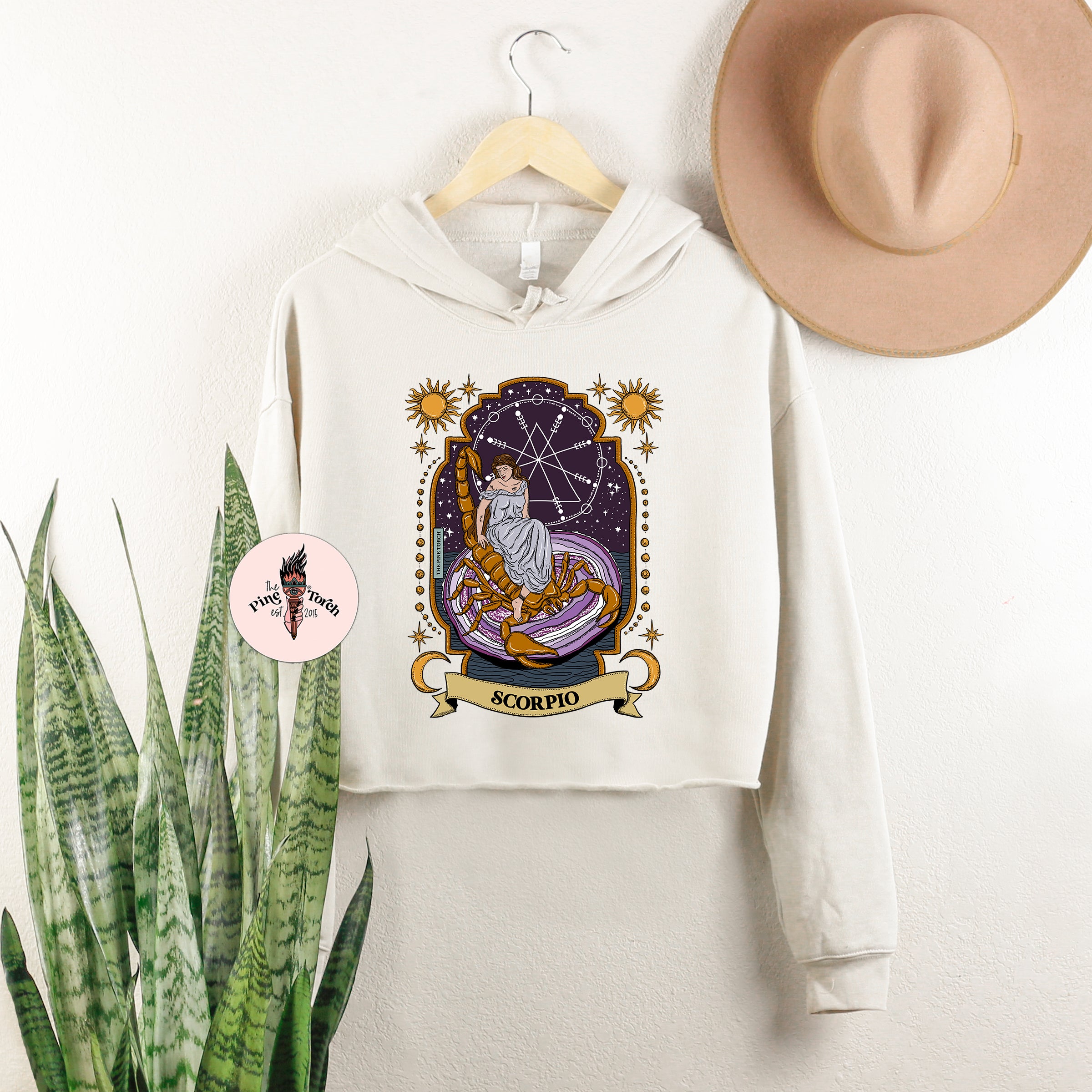 SCORPIO // CROP HOODIE