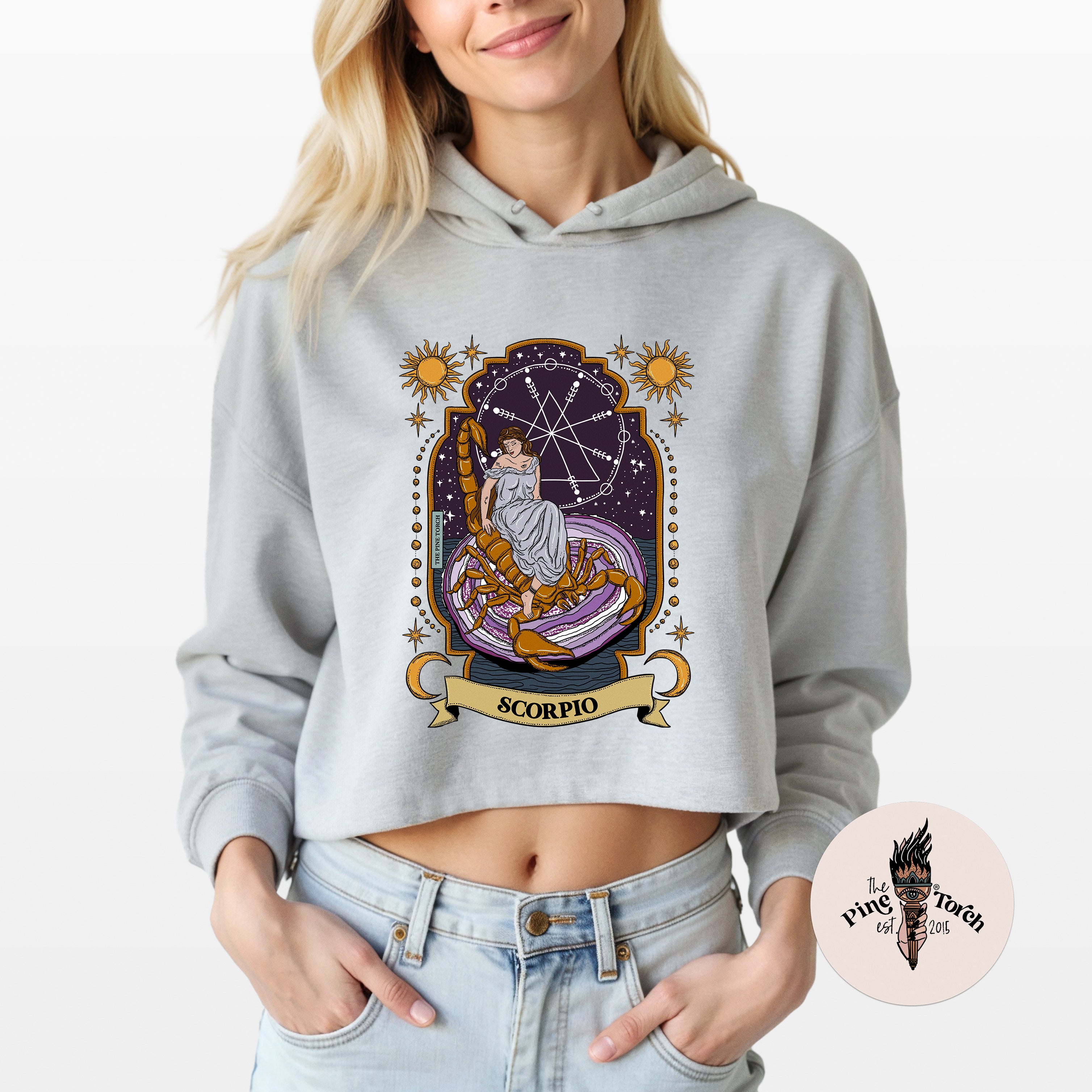 SCORPIO // CROP HOODIE