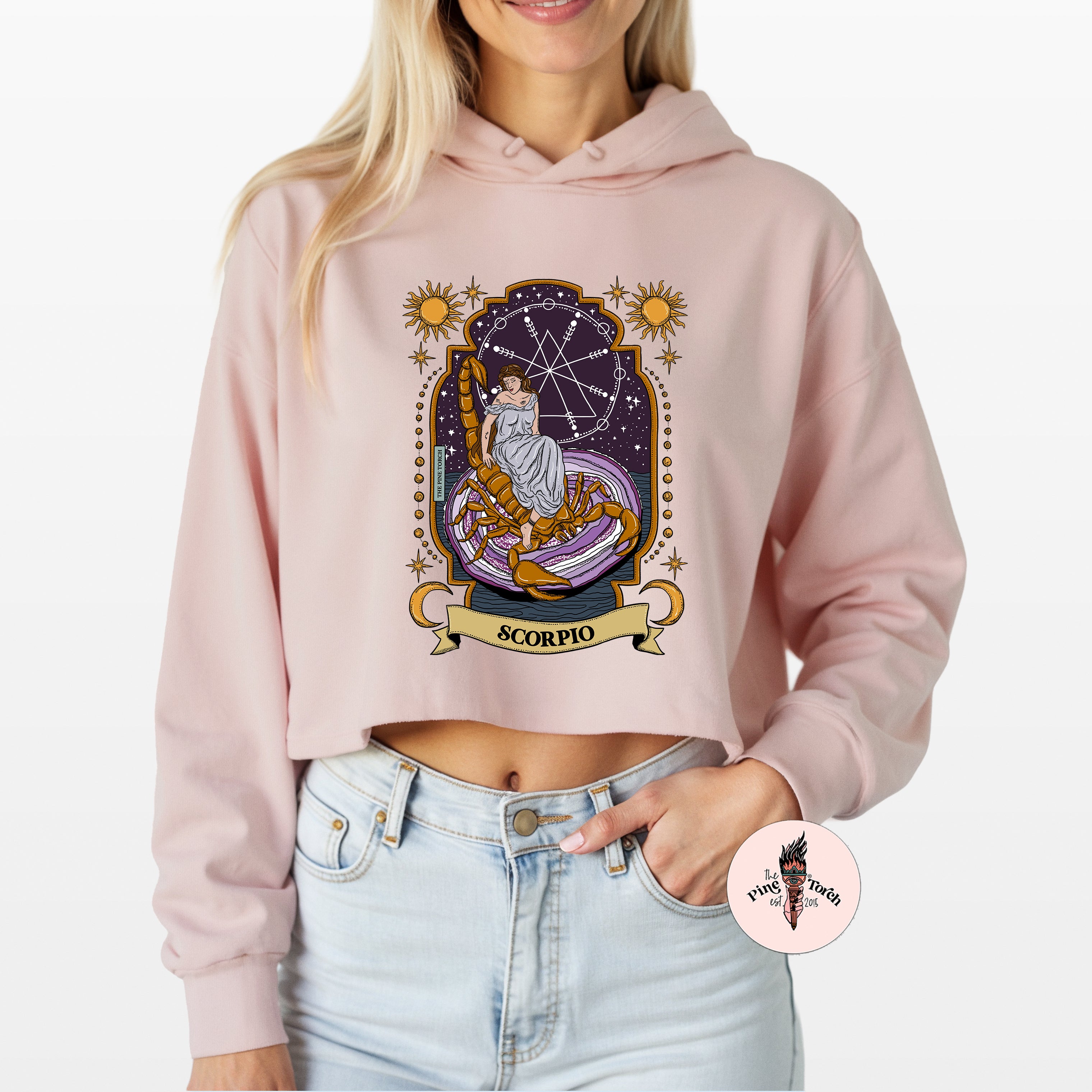 SCORPIO // CROP HOODIE
