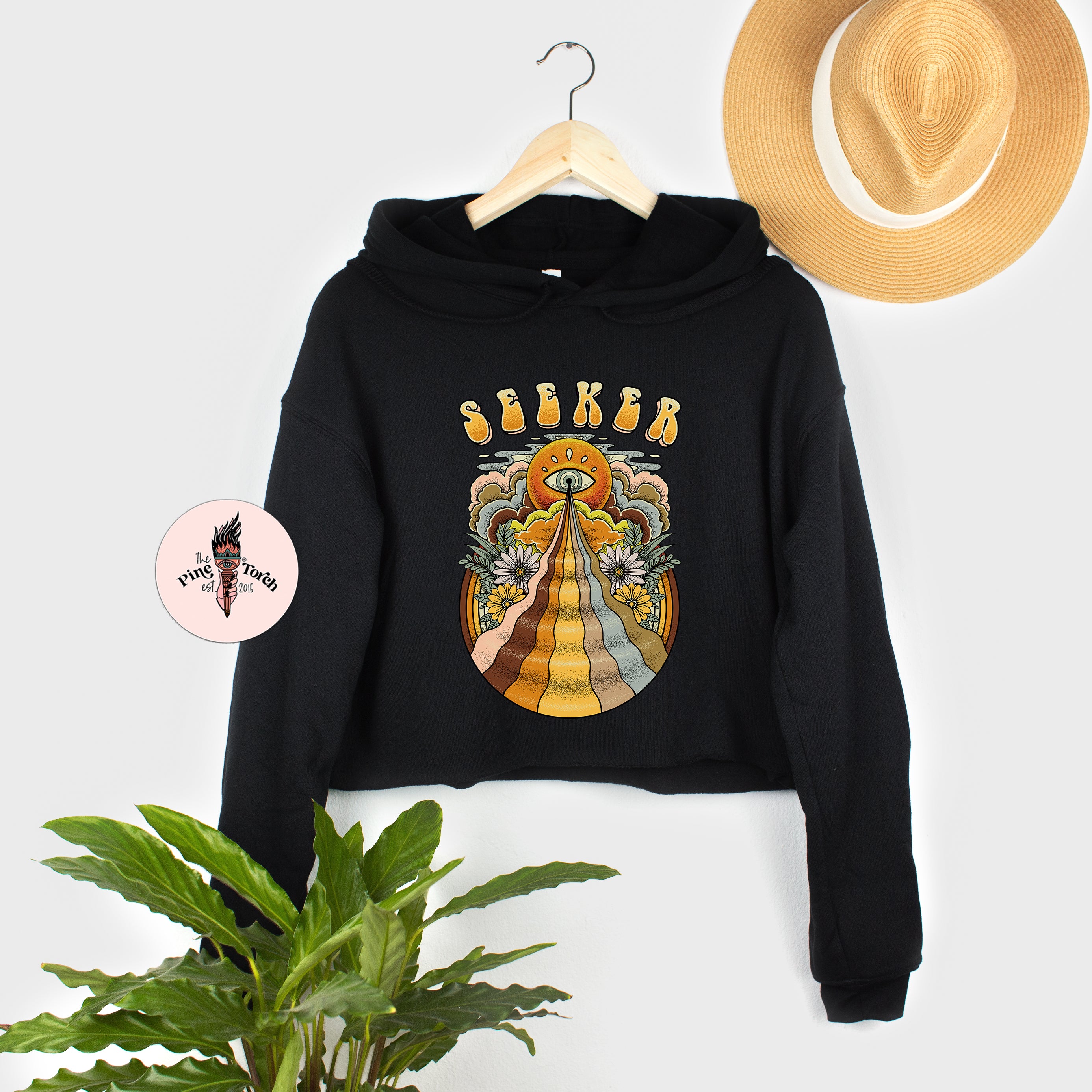 SEEKER // CROP HOODIE