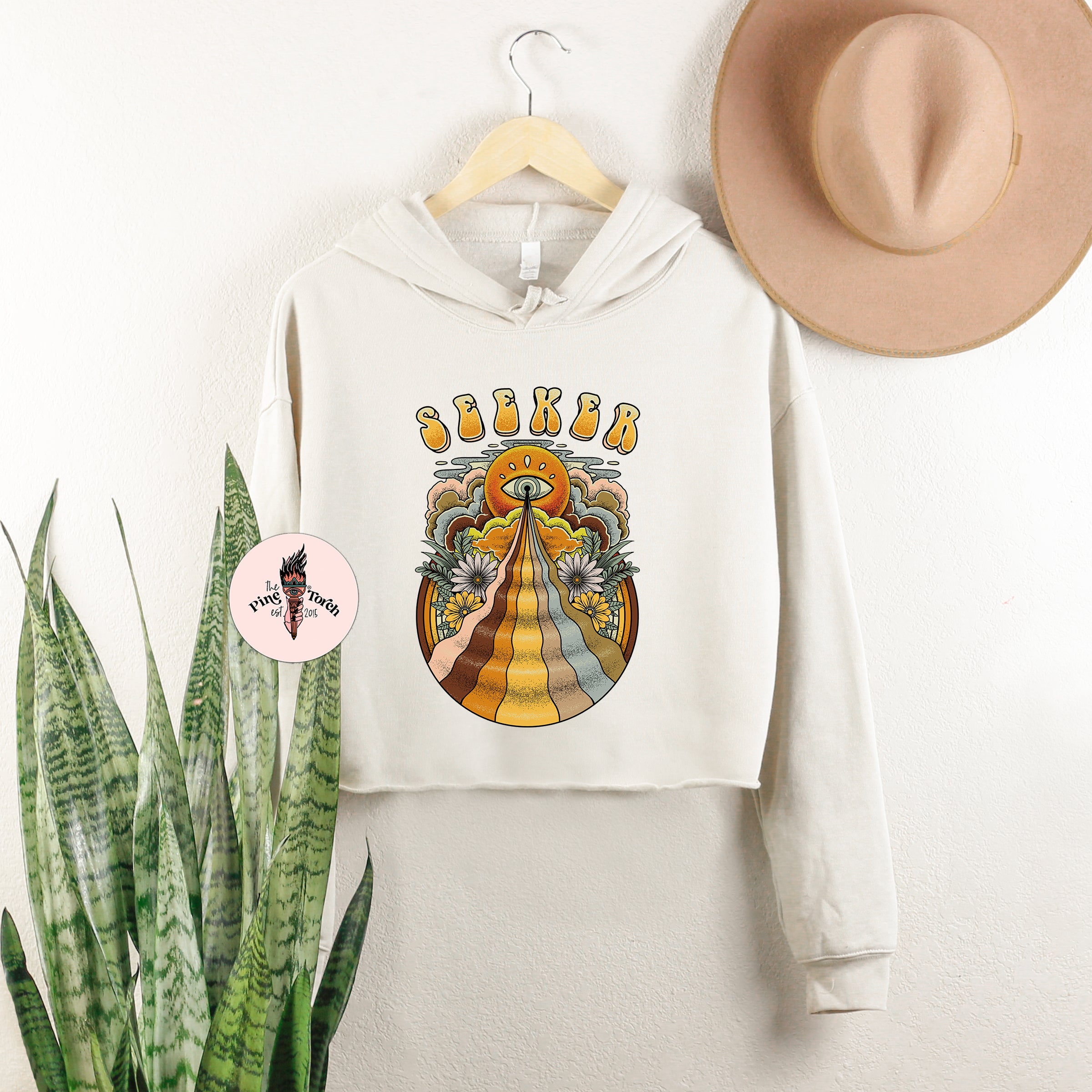 SEEKER // CROP HOODIE
