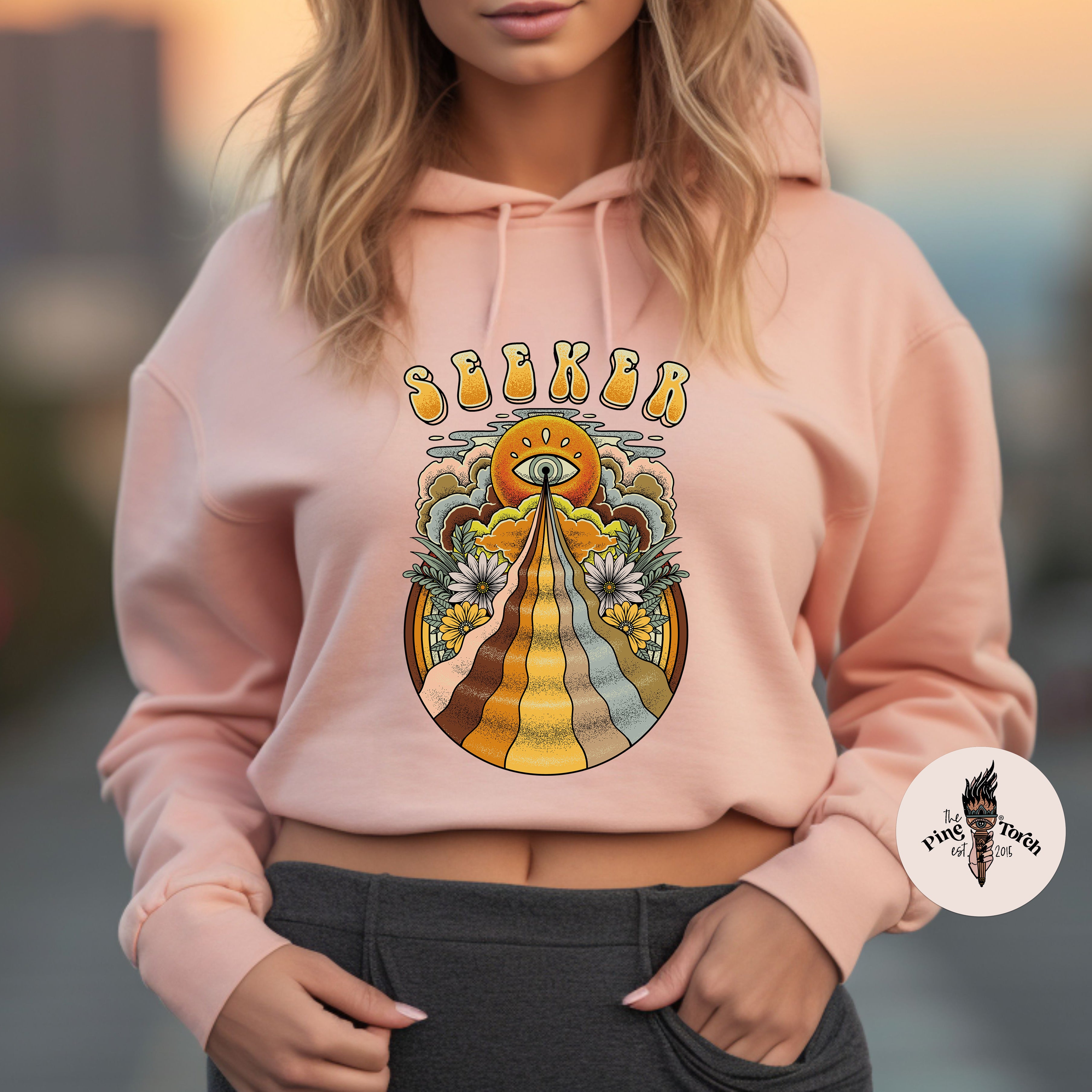 SEEKER // CROP HOODIE