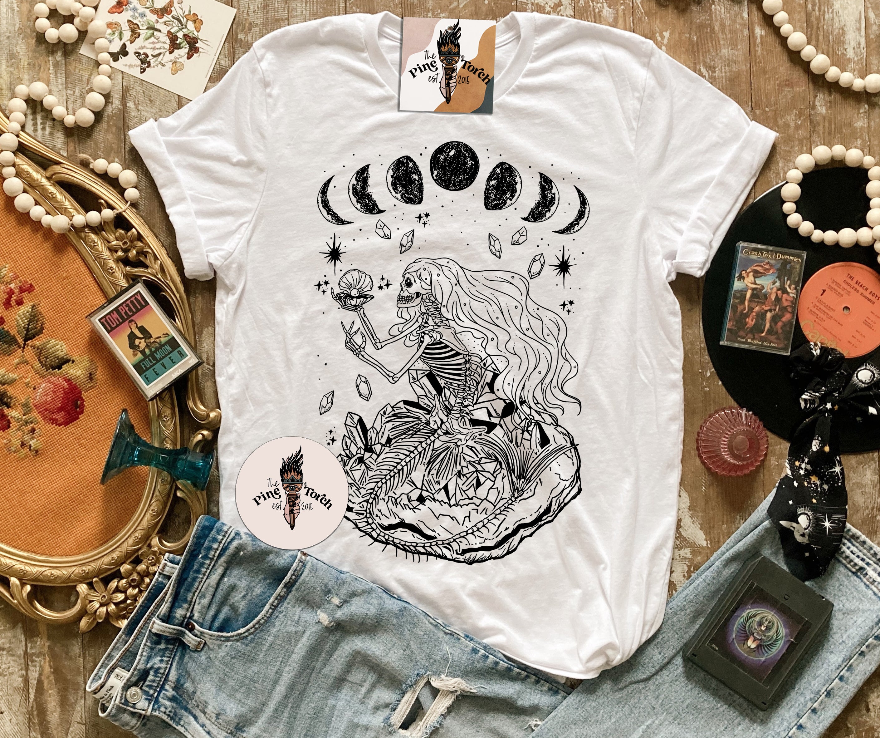 « SKELETON MERMAID » UNISEX TEE