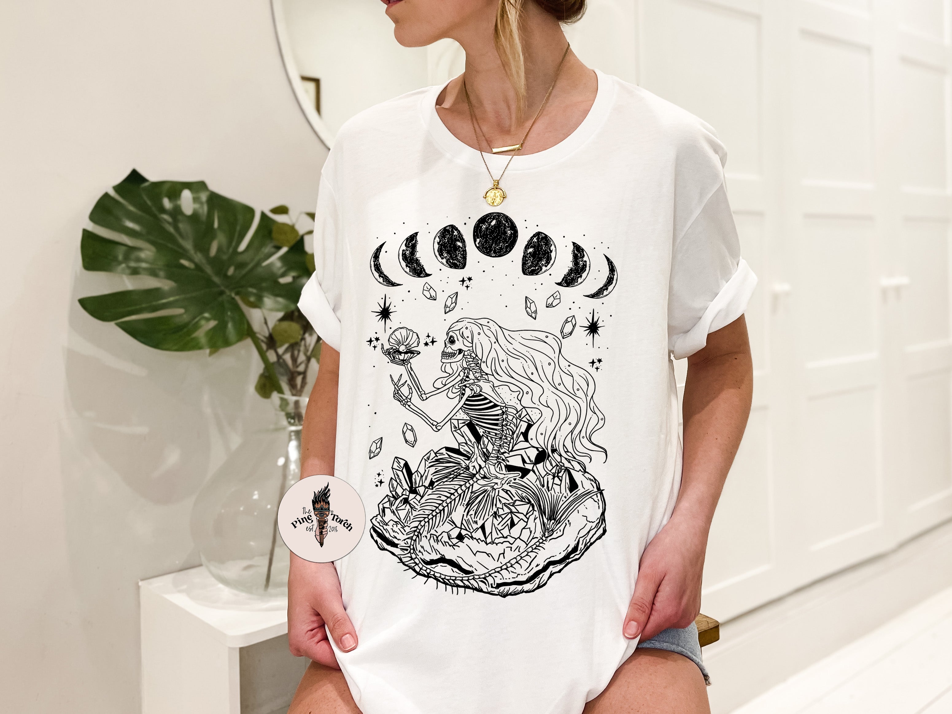 « SKELETON MERMAID » UNISEX TEE