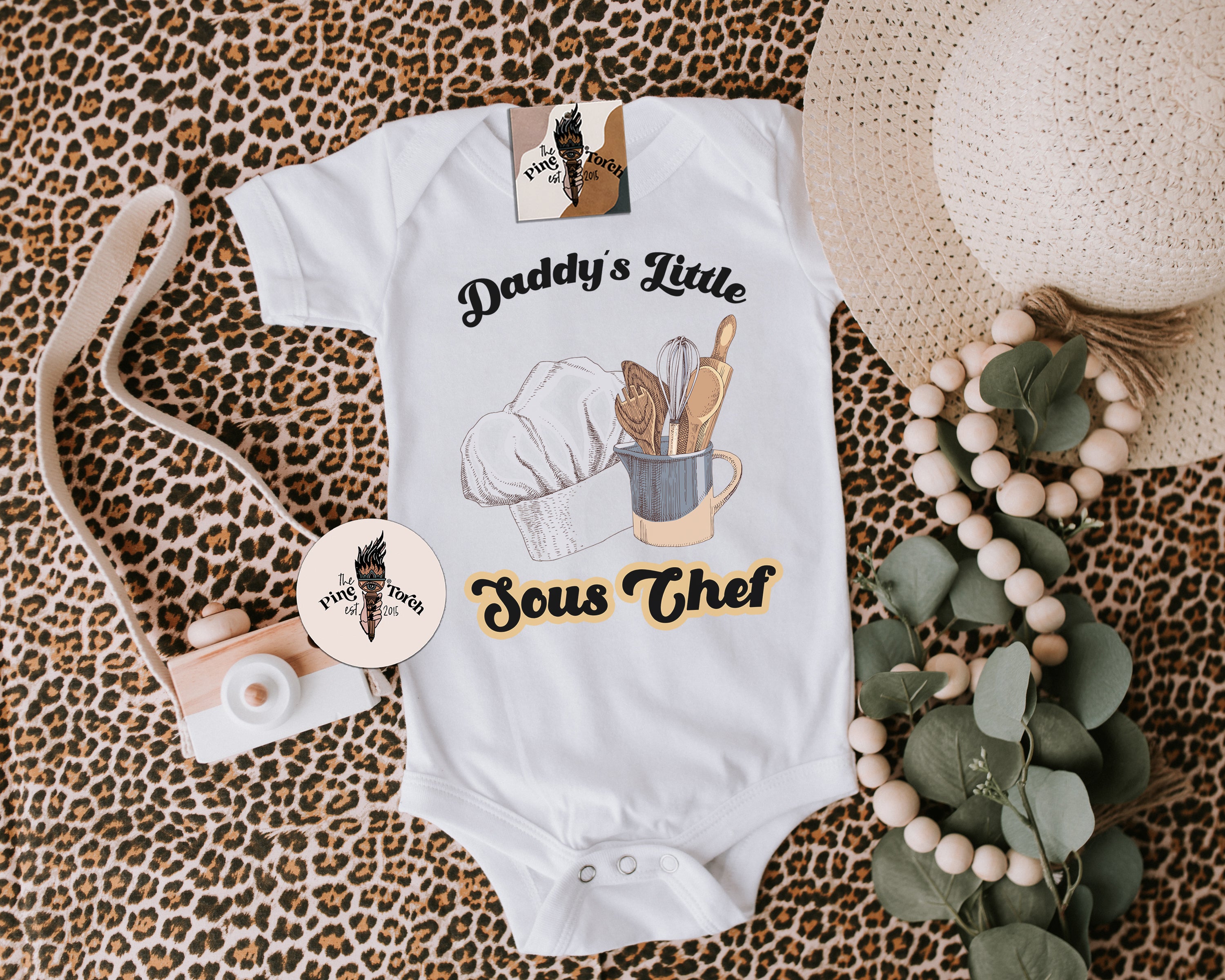 « DADDY'S LITTLE SOUS CHEF » BODYSUIT