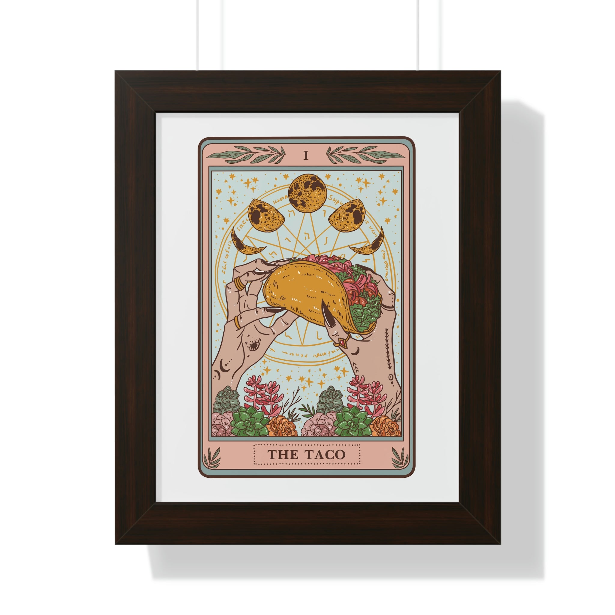 THE TACO // FRAMED POSTER PRINT