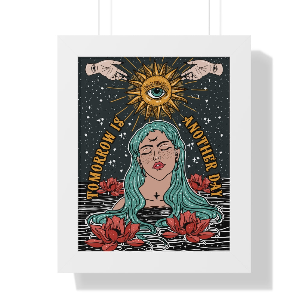 TOMORROW IS ANOTHER DAY // FRAMED POSTER PRINT