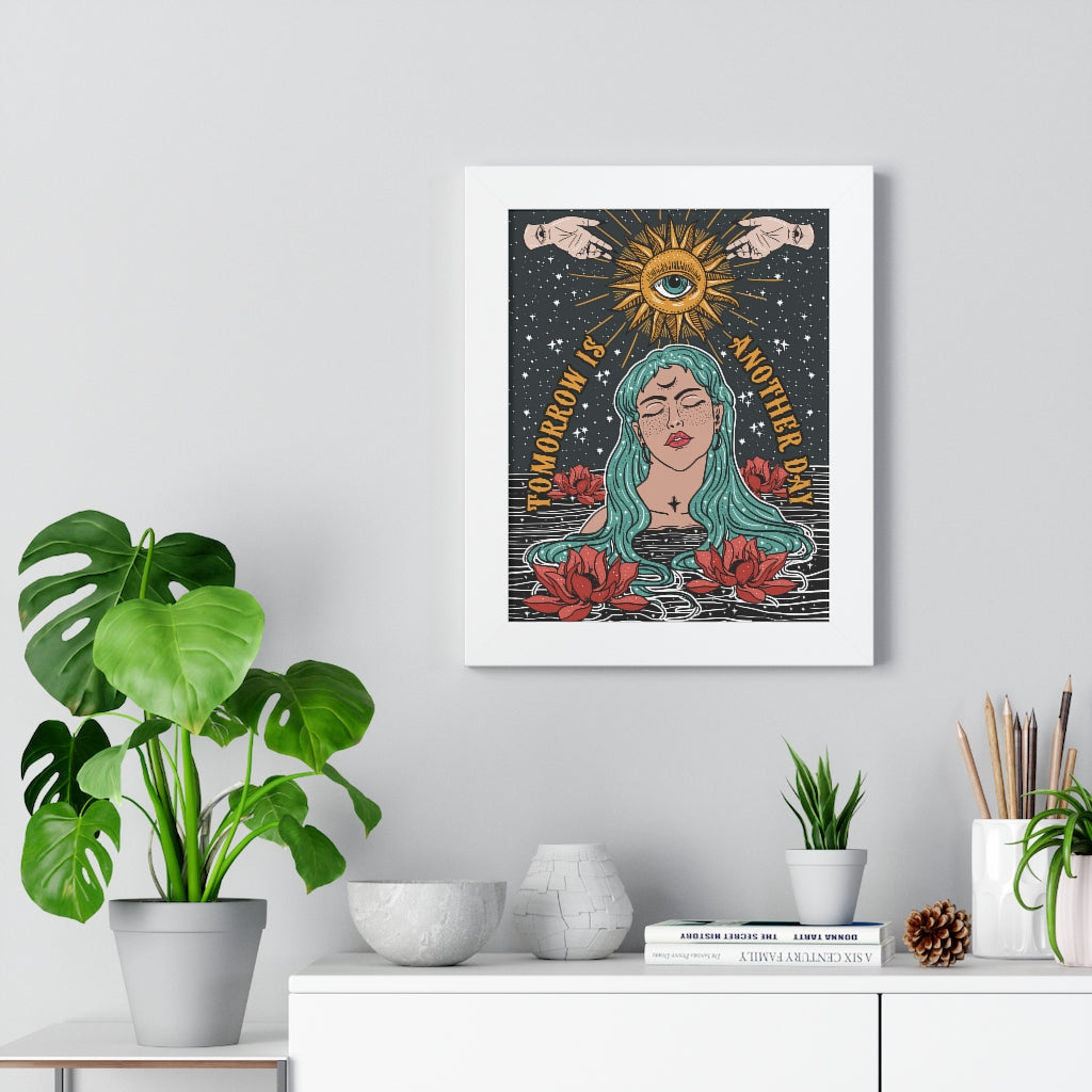 TOMORROW IS ANOTHER DAY // FRAMED POSTER PRINT