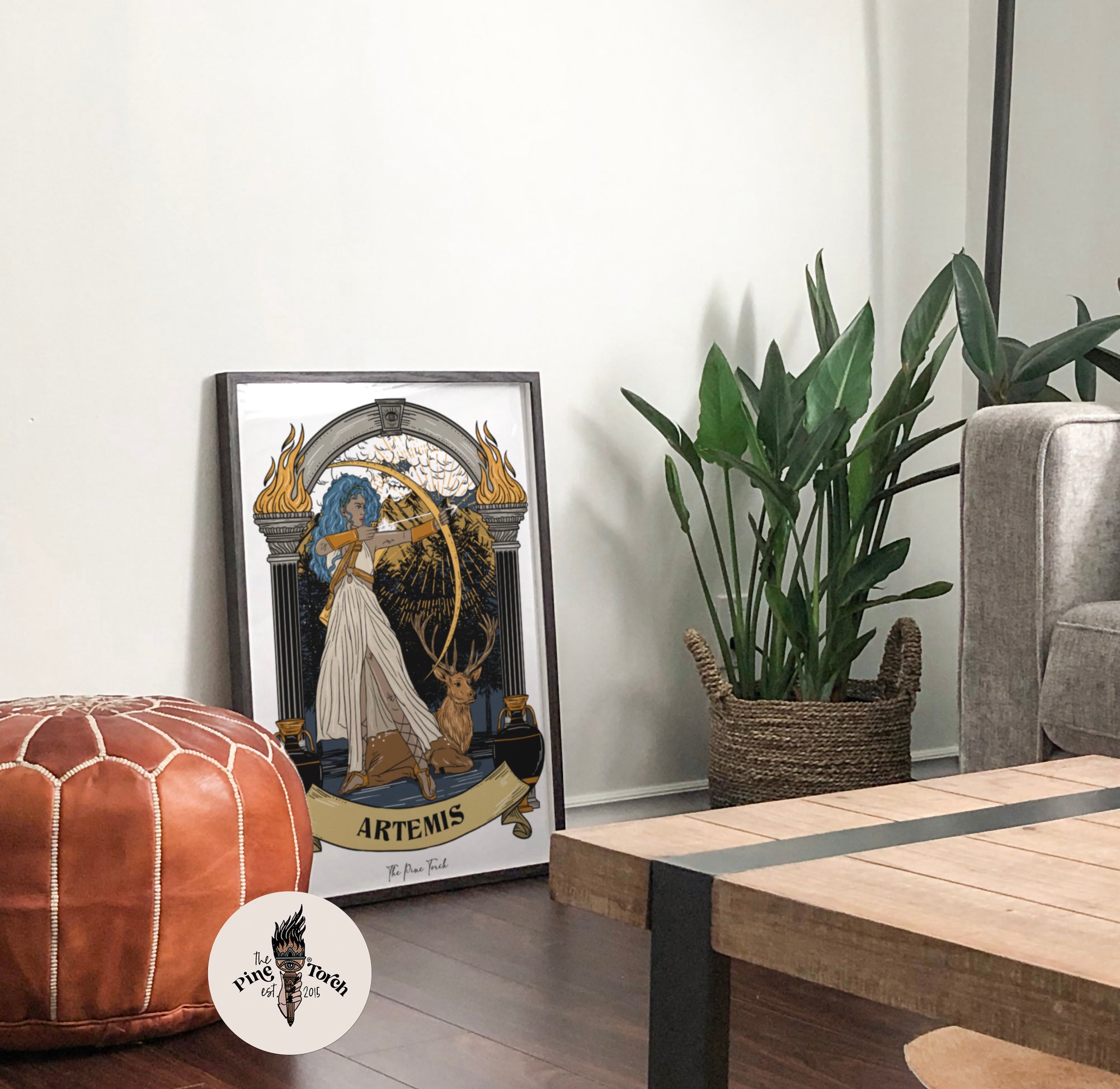 ARTEMIS // FRAMED POSTER PRINT