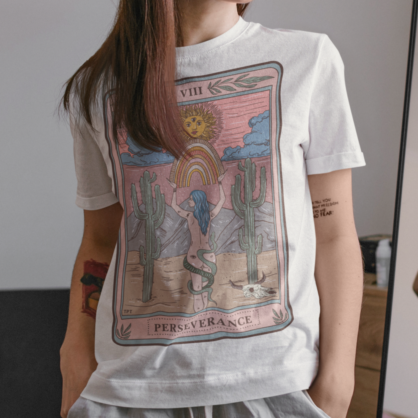 « PERSEVERANCE » SLOUCHY OR UNISEX TEE