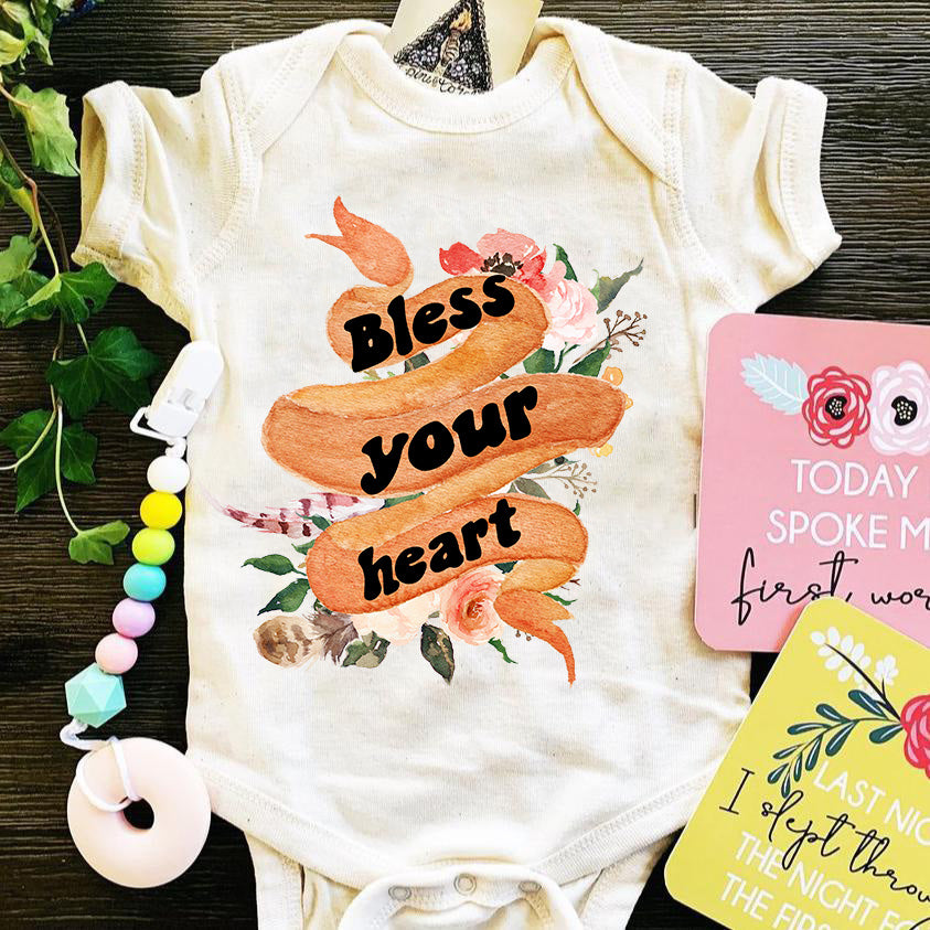 « BLESS YOUR HEART » BODYSUIT