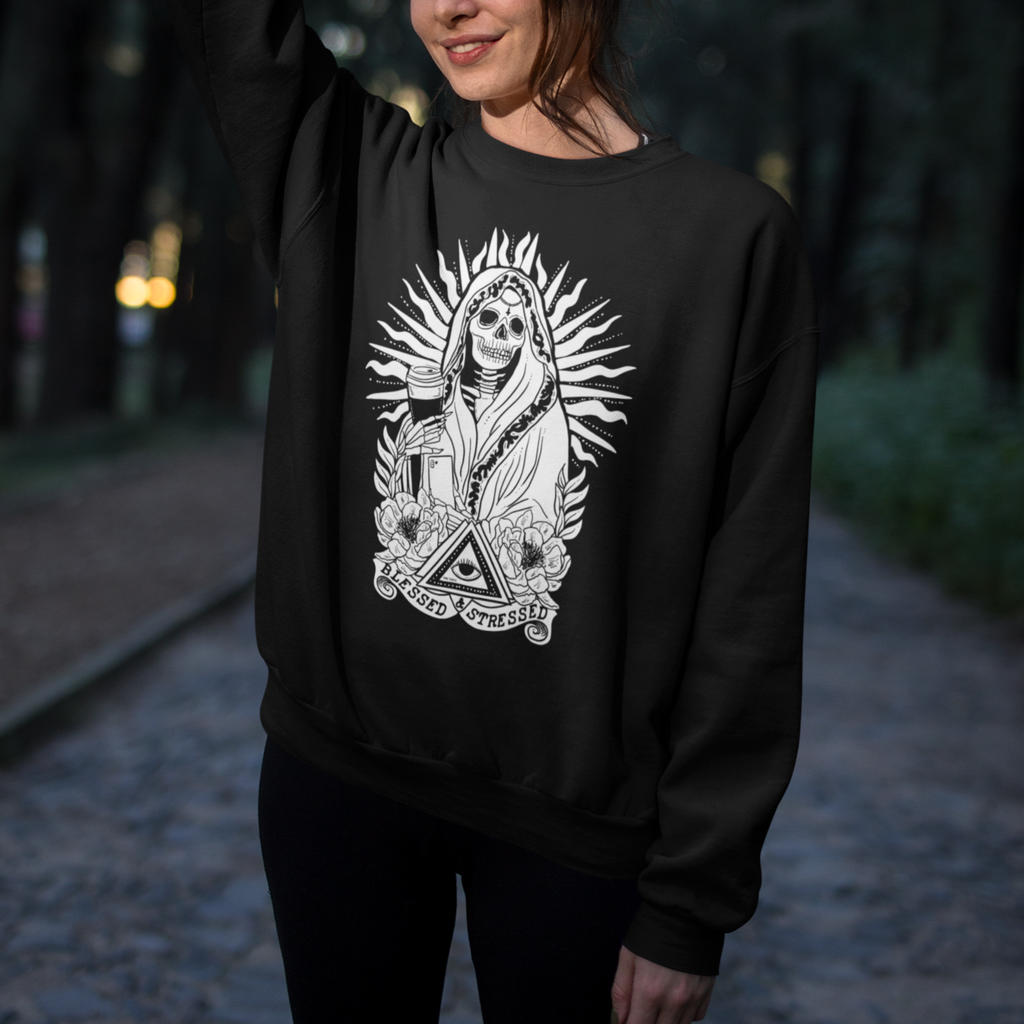 BLESSED AND STRESSED // PULLOVER