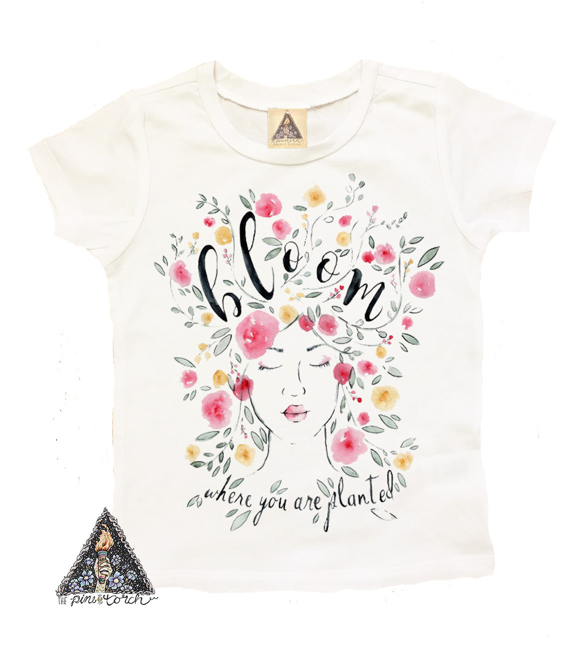 « BLOOM WHERE YOU ARE PLANTED » KID'S TEE