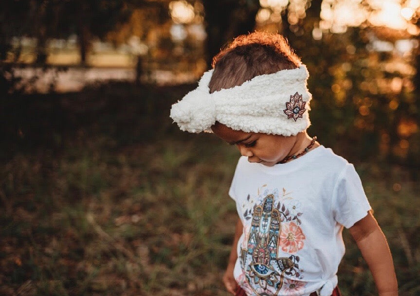 SPECIAL EDITION « BOHEMIAN DREAMS BOX » BLOOMERS, HAMSA TEE, HAMSA TOPKNOT