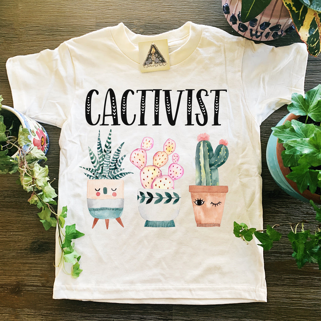 « CACTIVIST » KID'S TEE