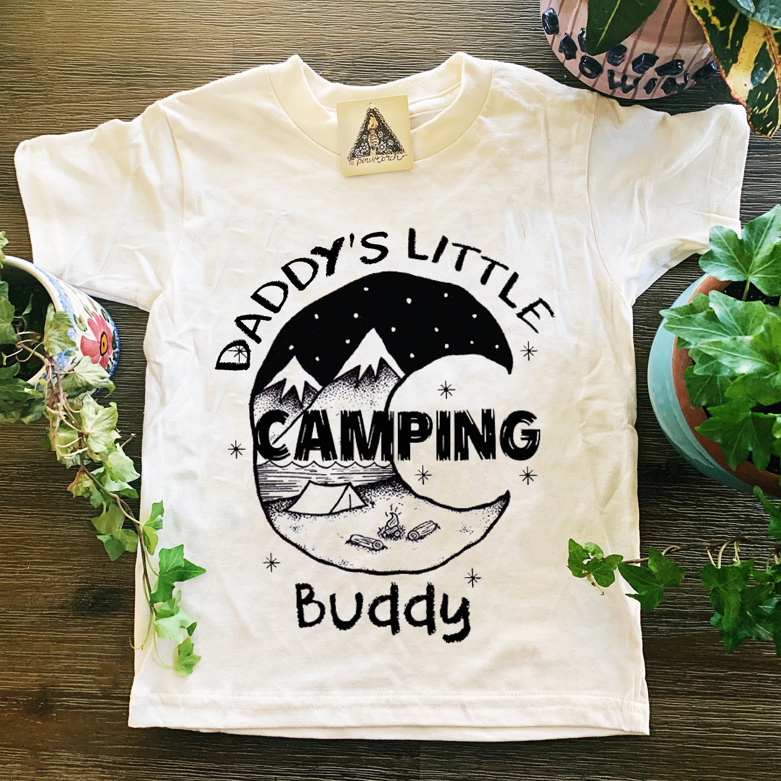 DADDY'S LITTLE CAMPING BUDDY » KIDS TEE