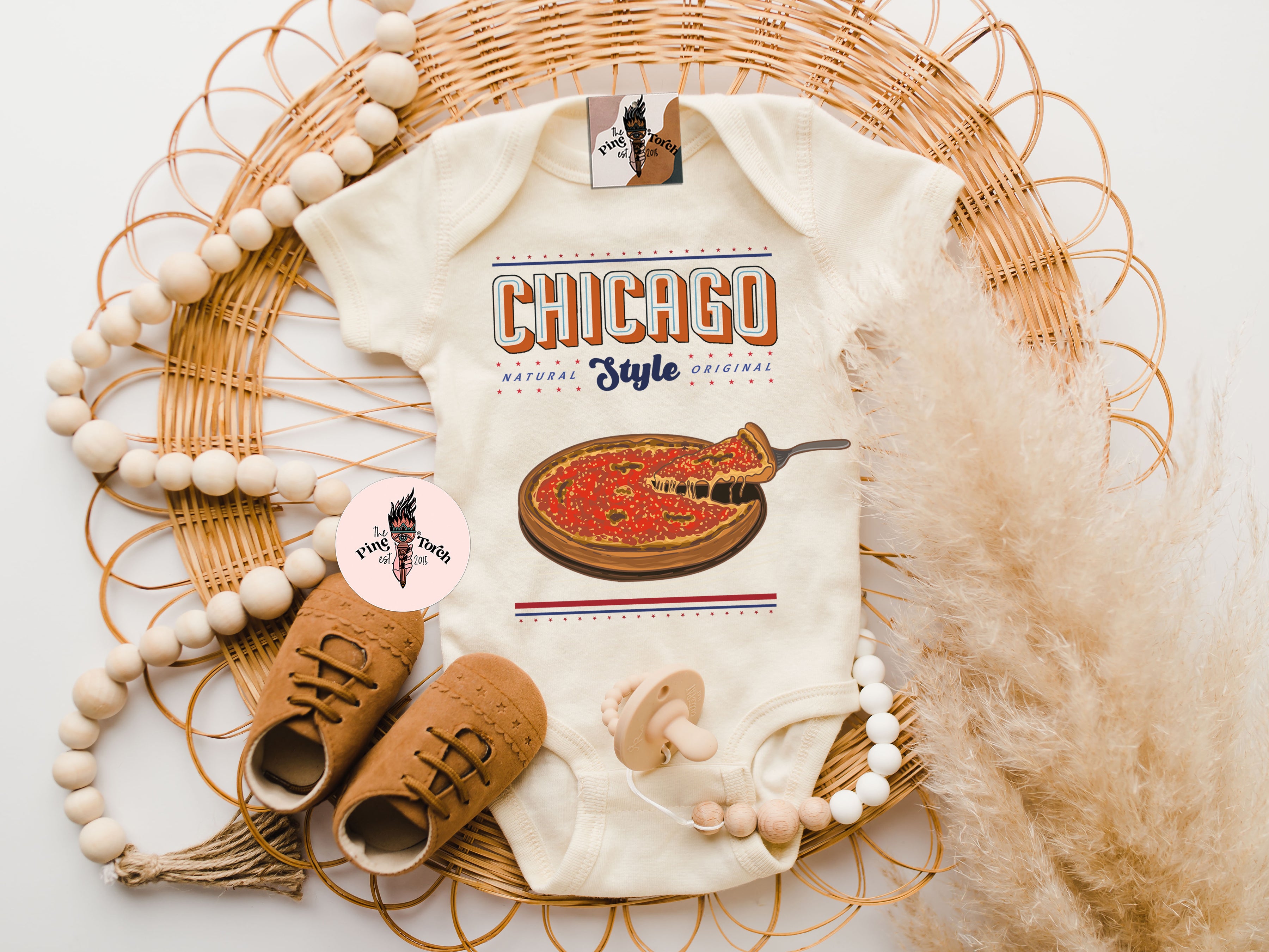 « CHICAGO STYLE PIZZA » KID'S TEE