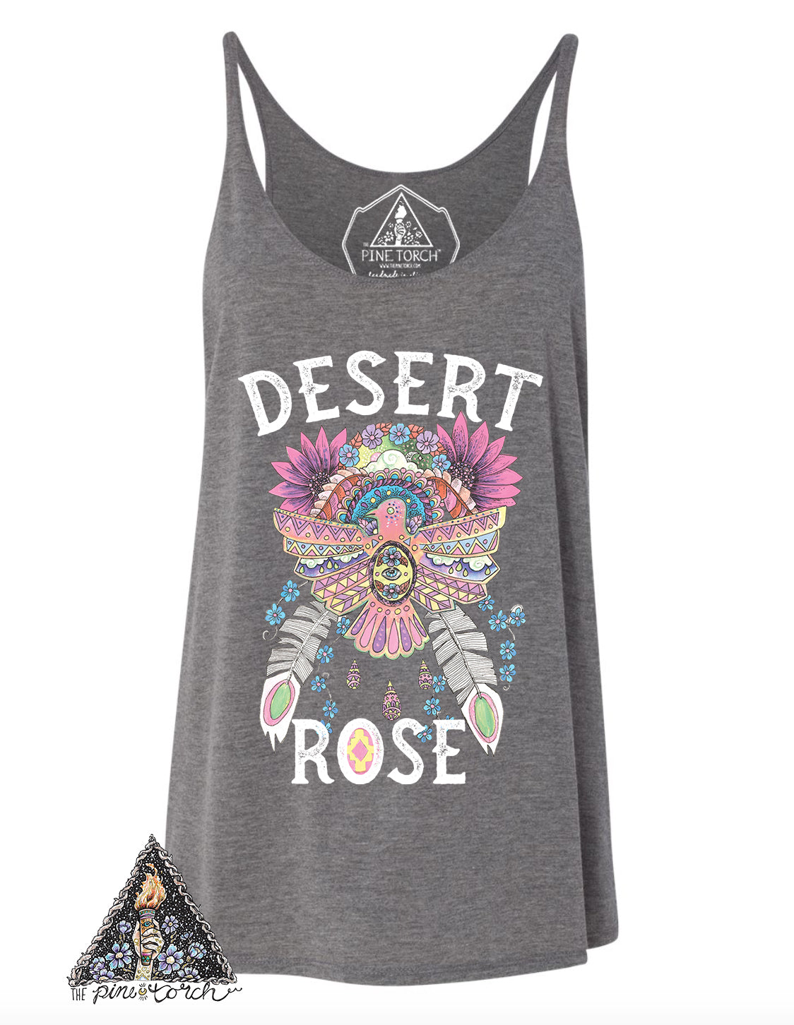 « DESERT ROSE » SLOUCHY TANK