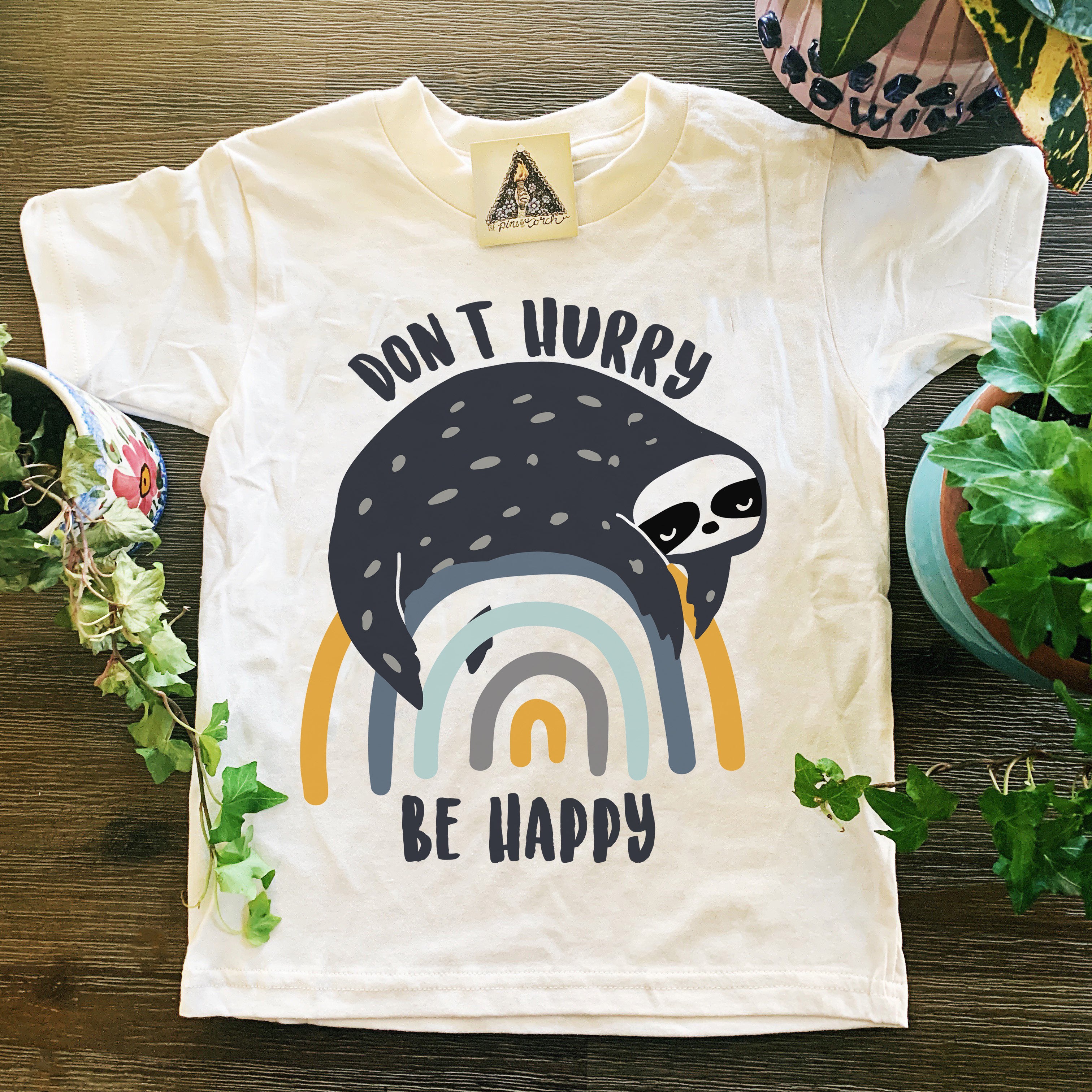 « DON'T HURRY BE HAPPY » KID'S TEE