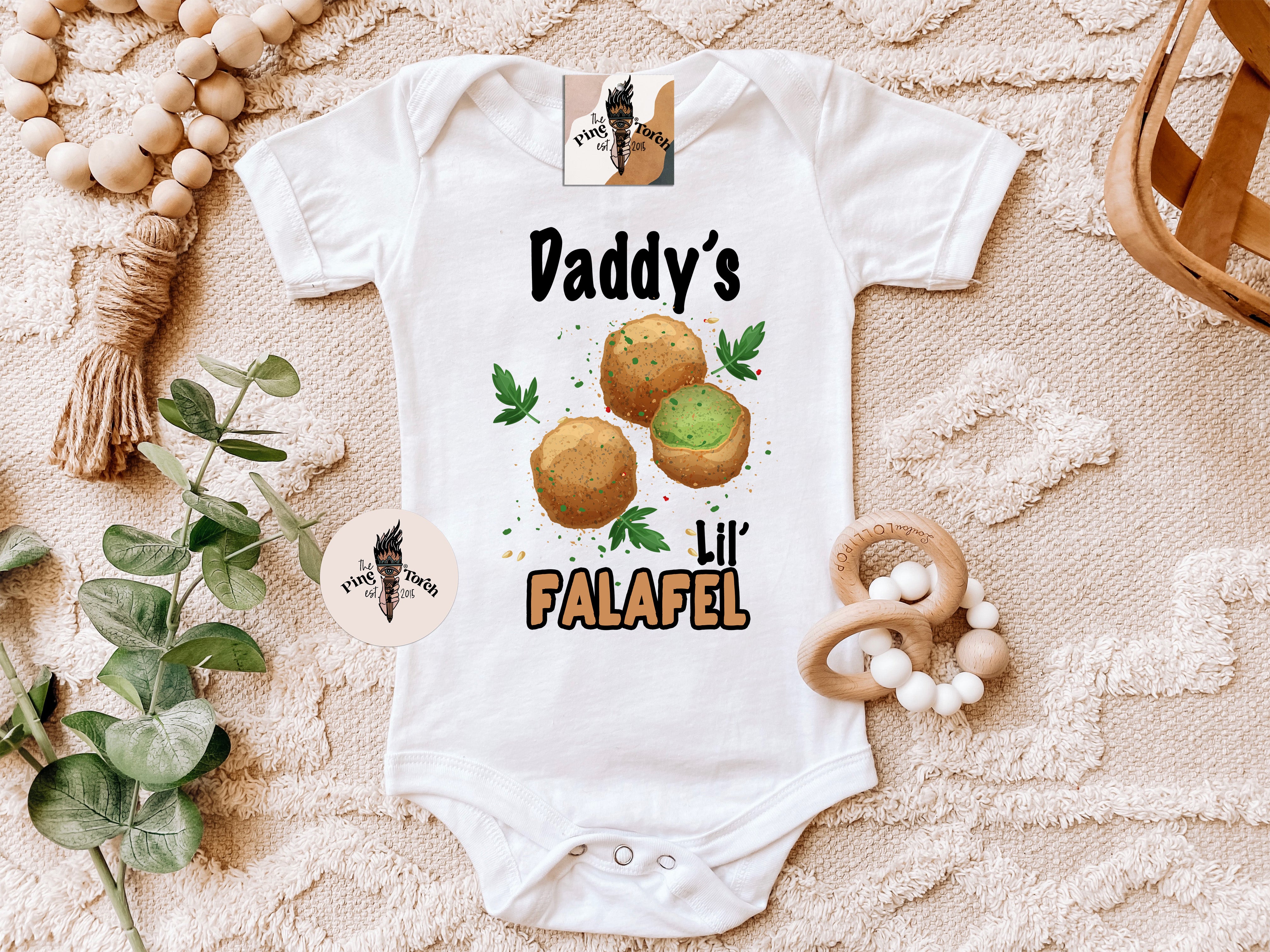 « DADDY'S LITTLE FALAFEL » BODYSUIT