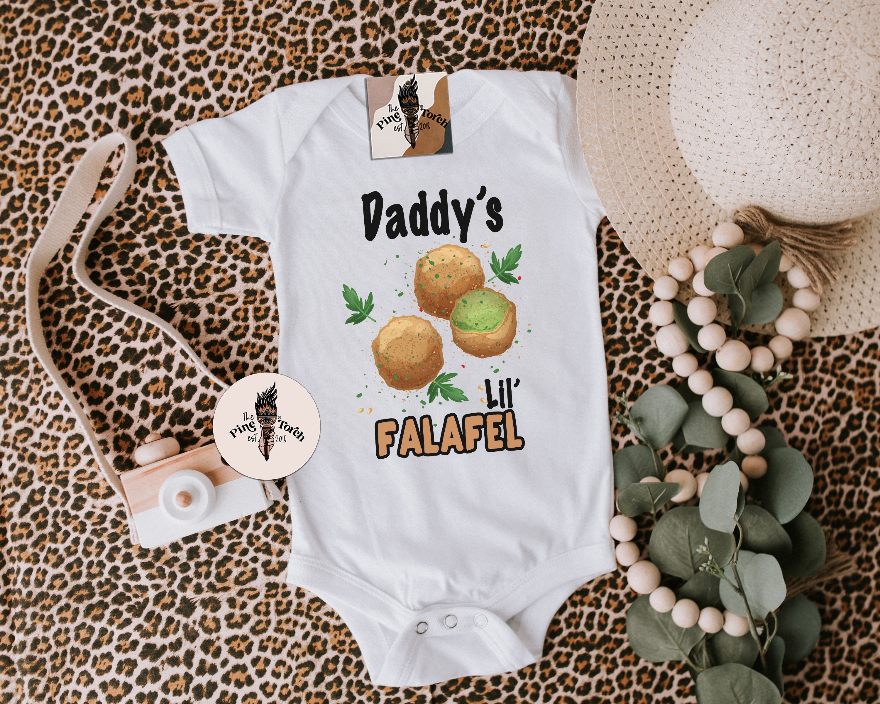 « DADDY'S LITTLE FALAFEL » BODYSUIT