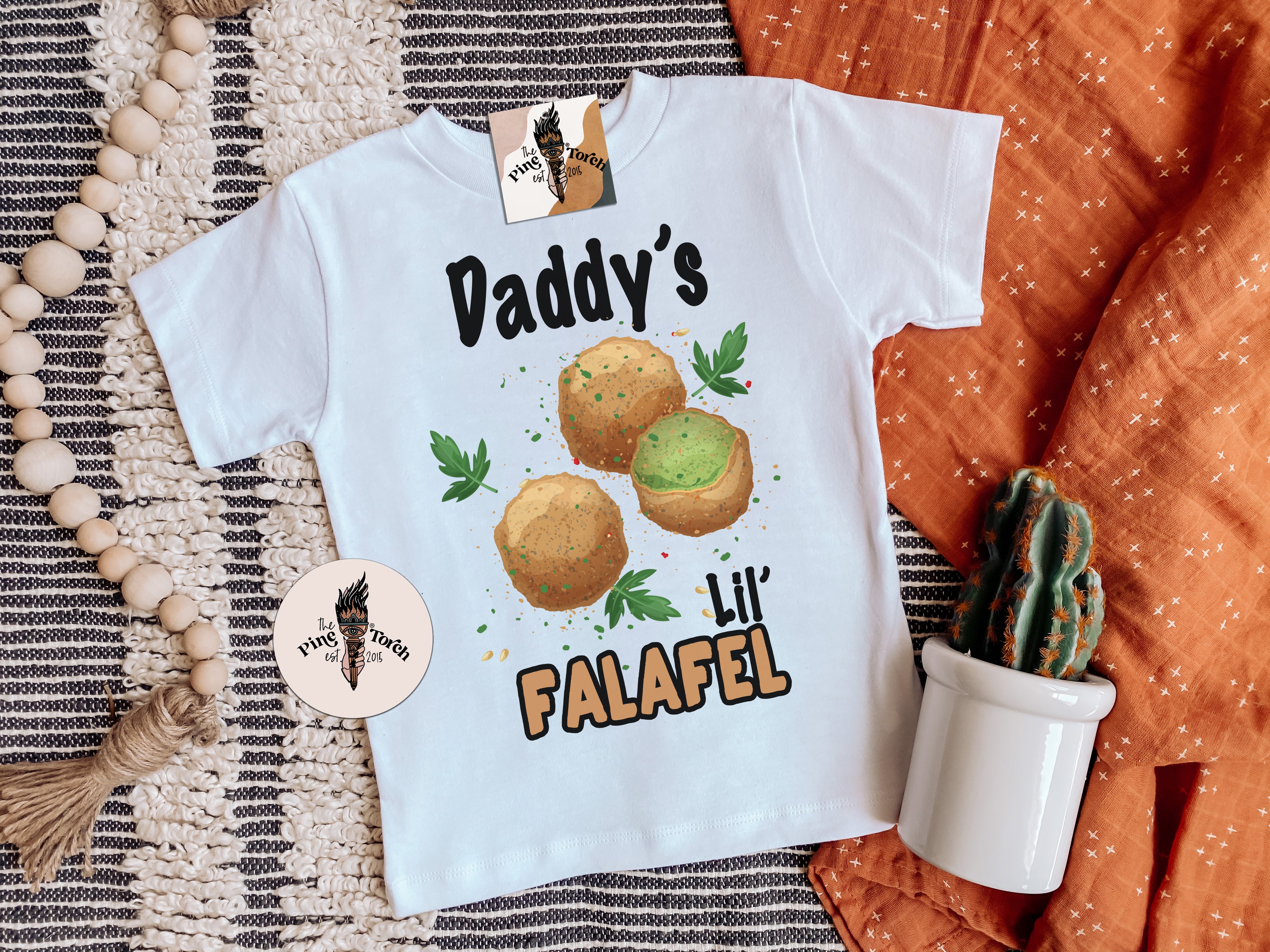 « DADDY'S LITTLE FALAFEL » BODYSUIT