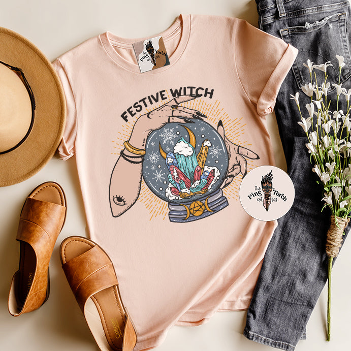 FESTIVE WITCH // UNISEX TEE