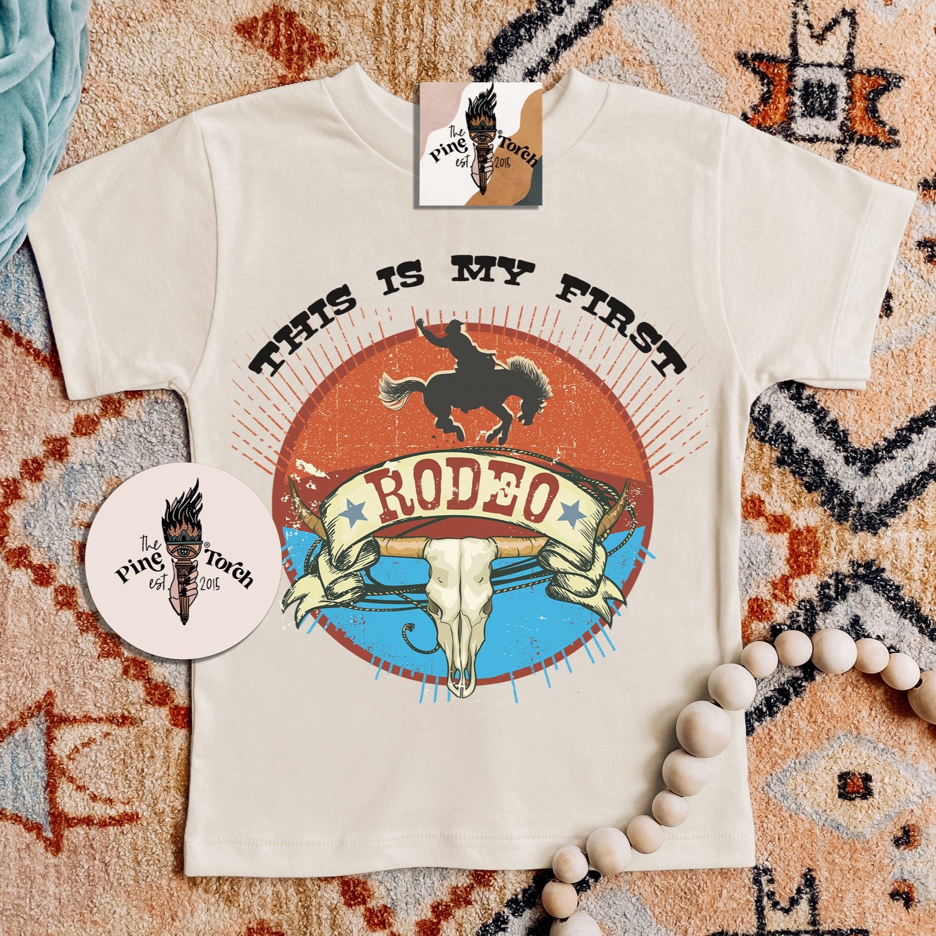 « THIS IS MY FIRST RODEO » KID'S TEE