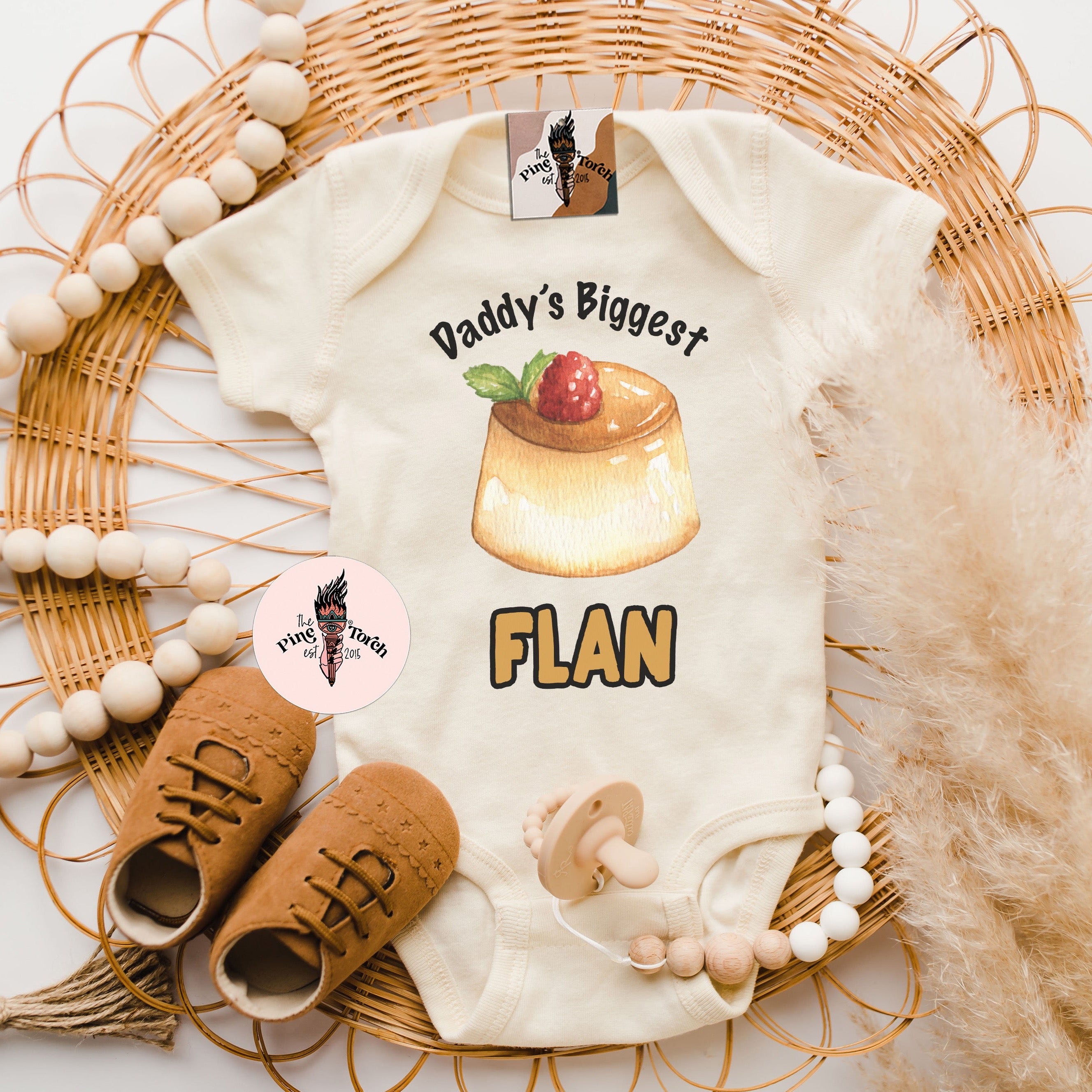 « DADDY'S BIGGEST FLAN » BODYSUIT