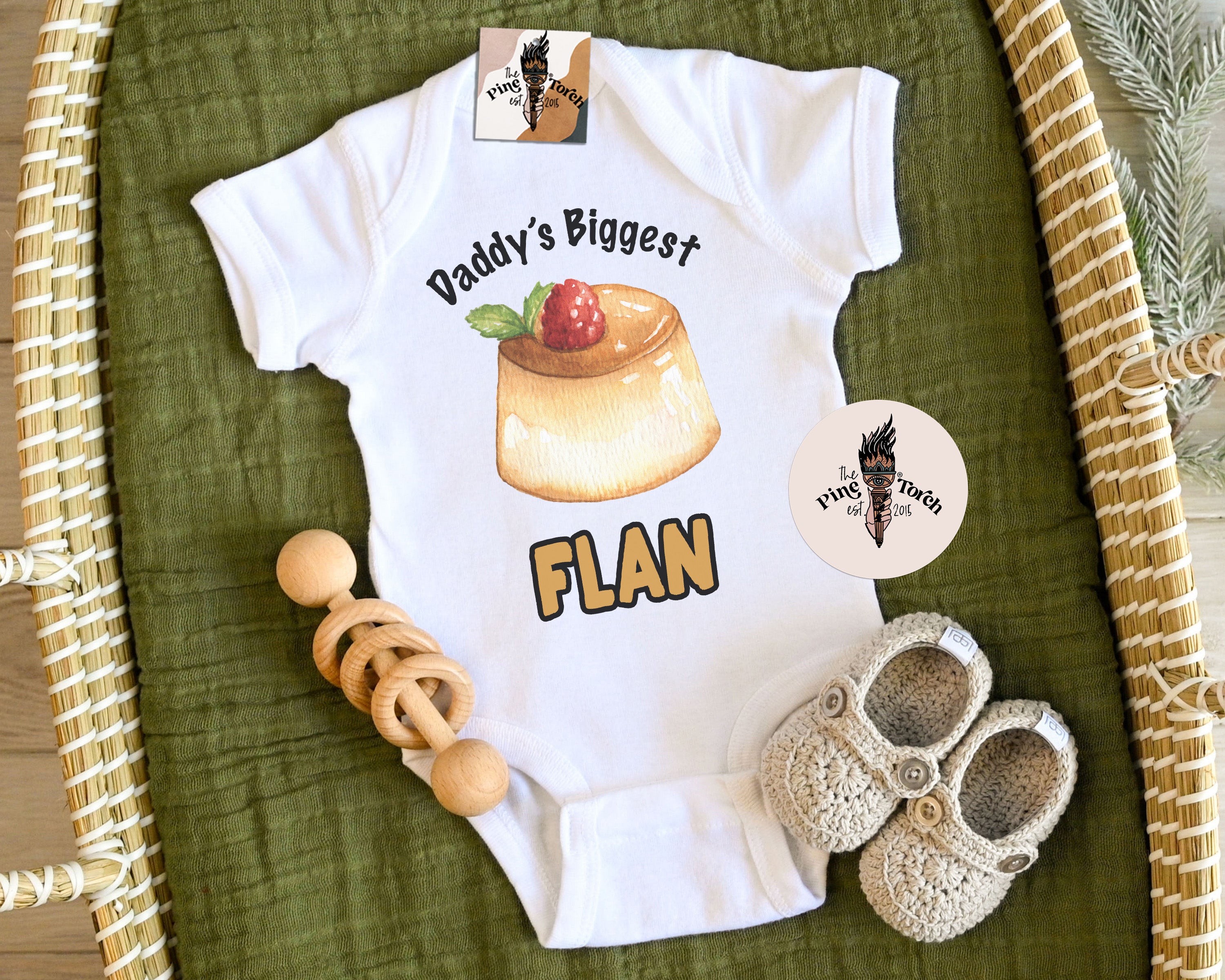 « DADDY'S BIGGEST FLAN » BODYSUIT