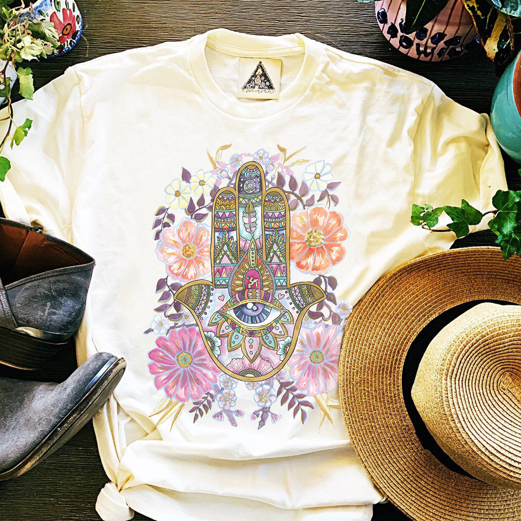 « HAMSA » WOMEN'S SLOUCHY OR UNISEX TEE