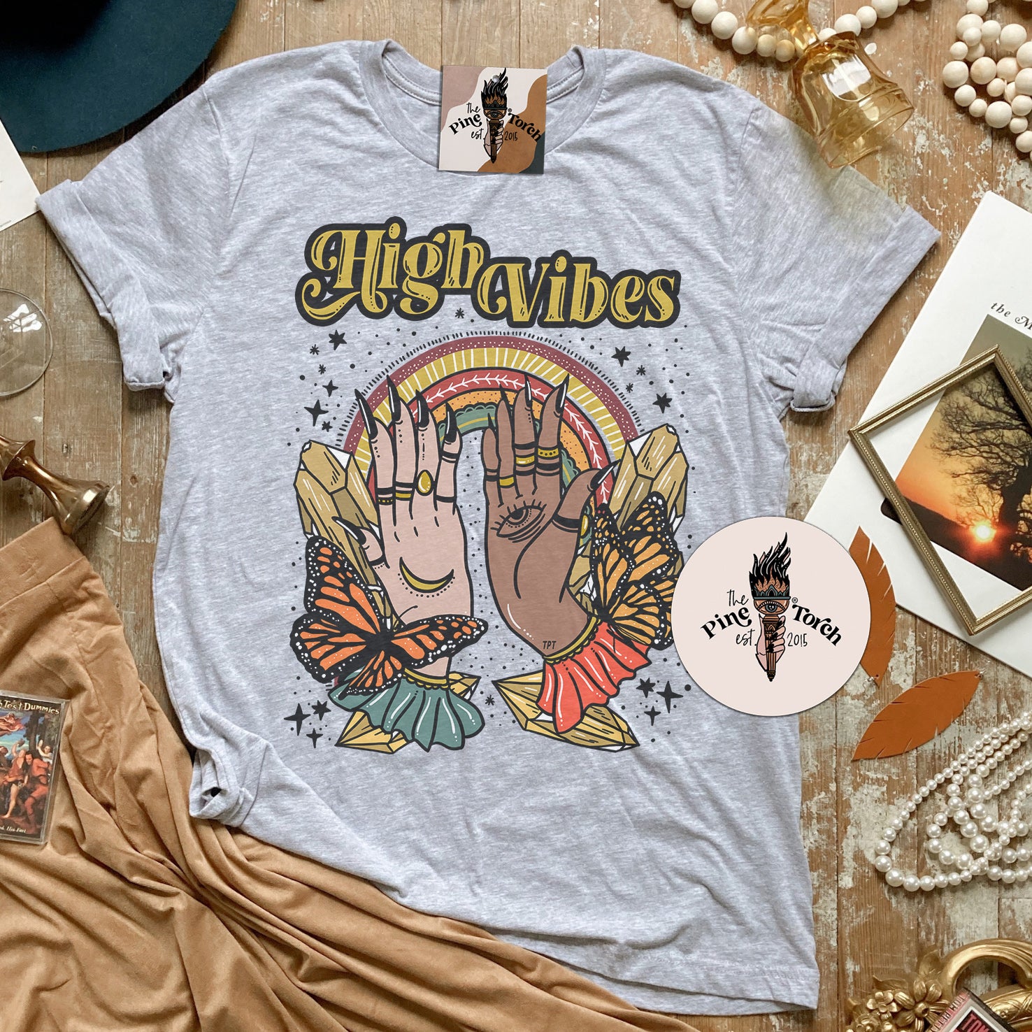 HIGH VIBES // UNISEX TEE (2 colors)