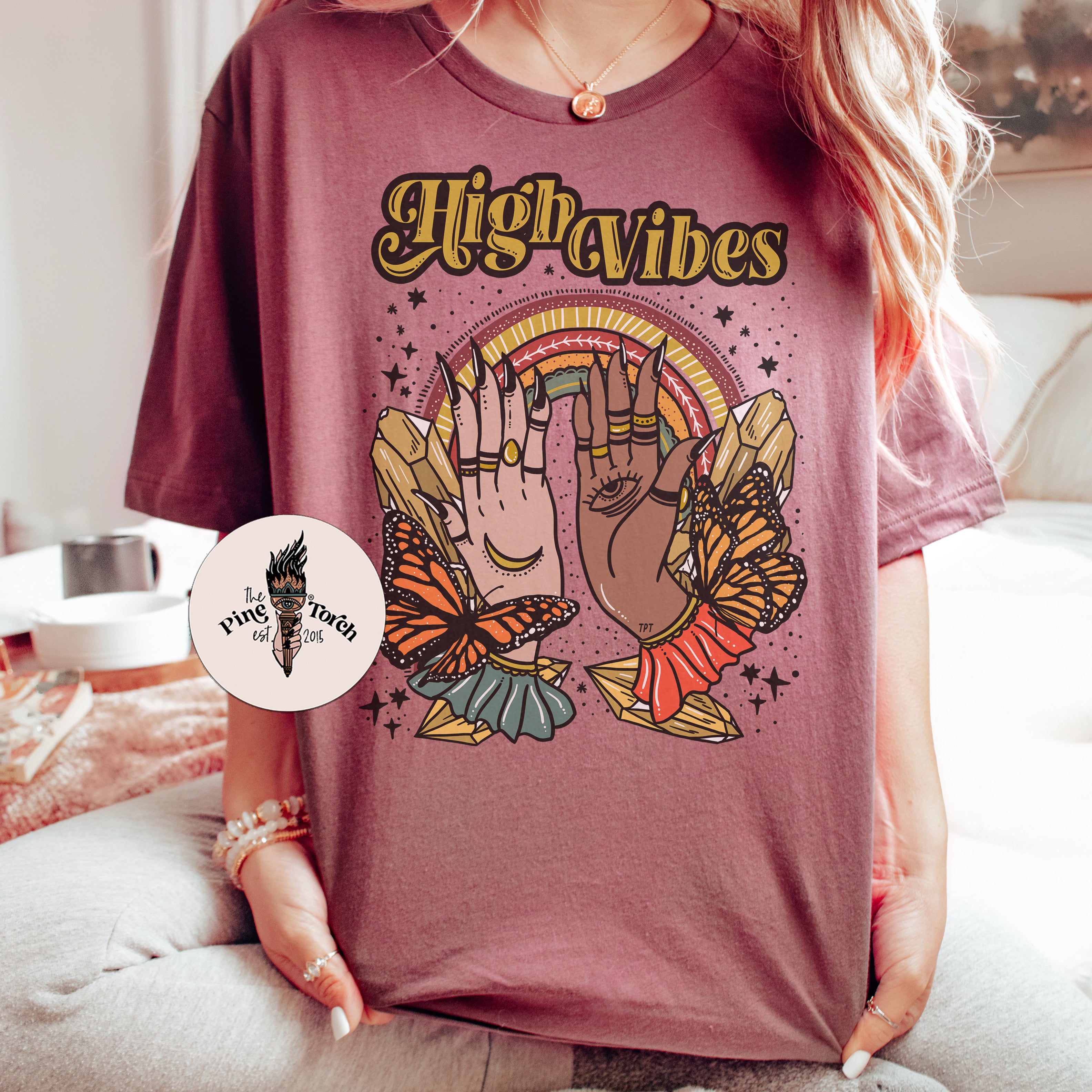 HIGH VIBES // UNISEX TEE (2 colors)