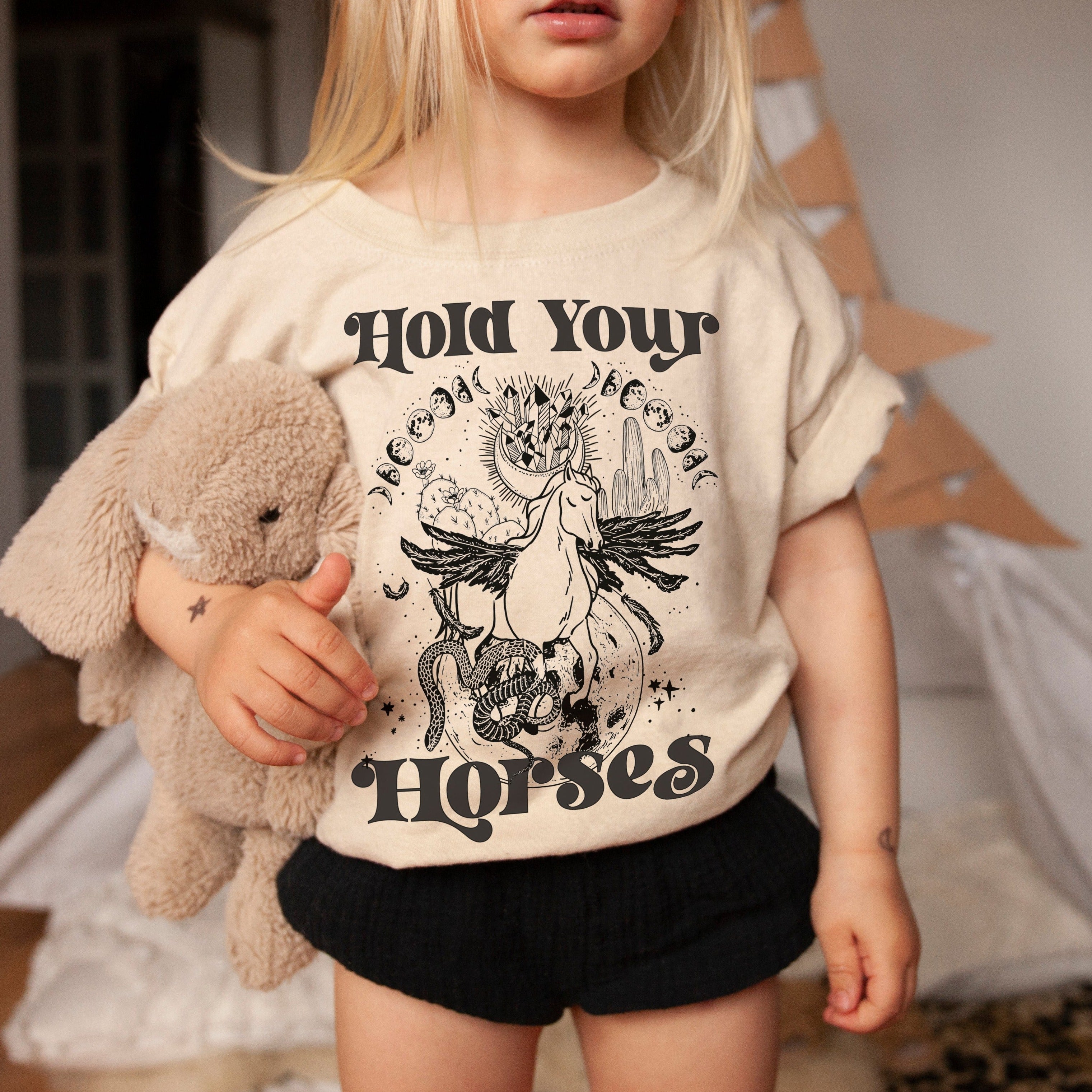 « HOLD YOUR HORSES » KID'S TEE