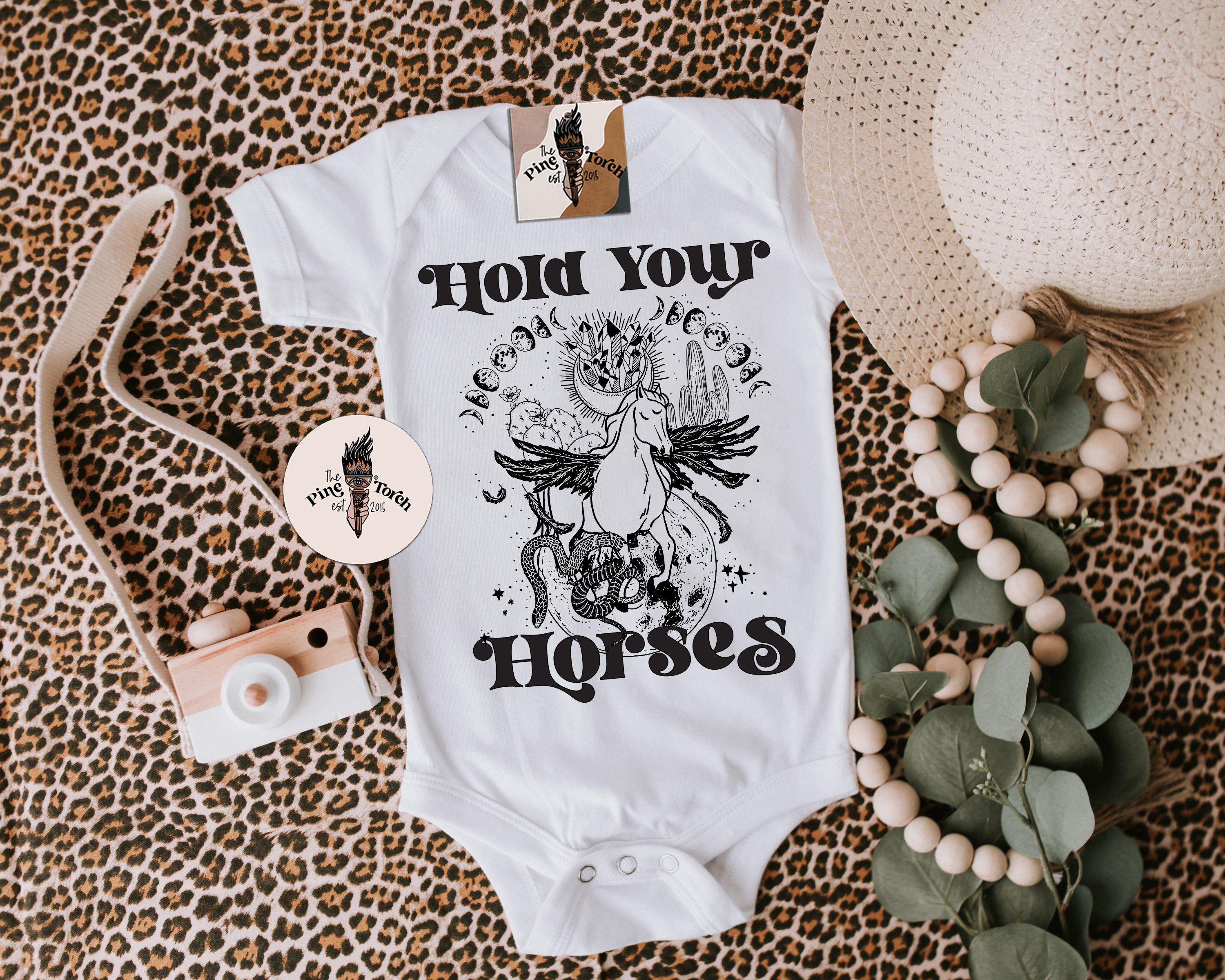 « HOLD YOUR HORSES » BODYSUIT