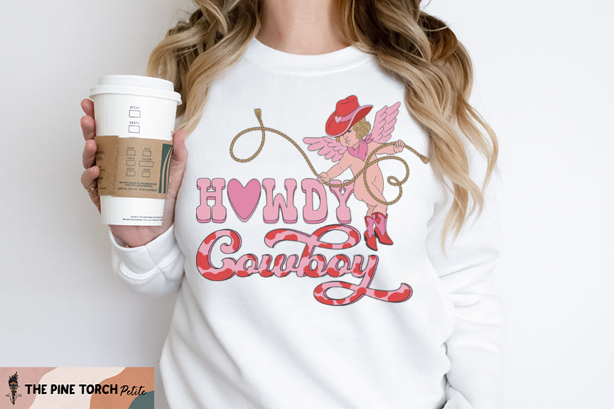 « HOWDY COWBOY » UNISEX PULLOVER