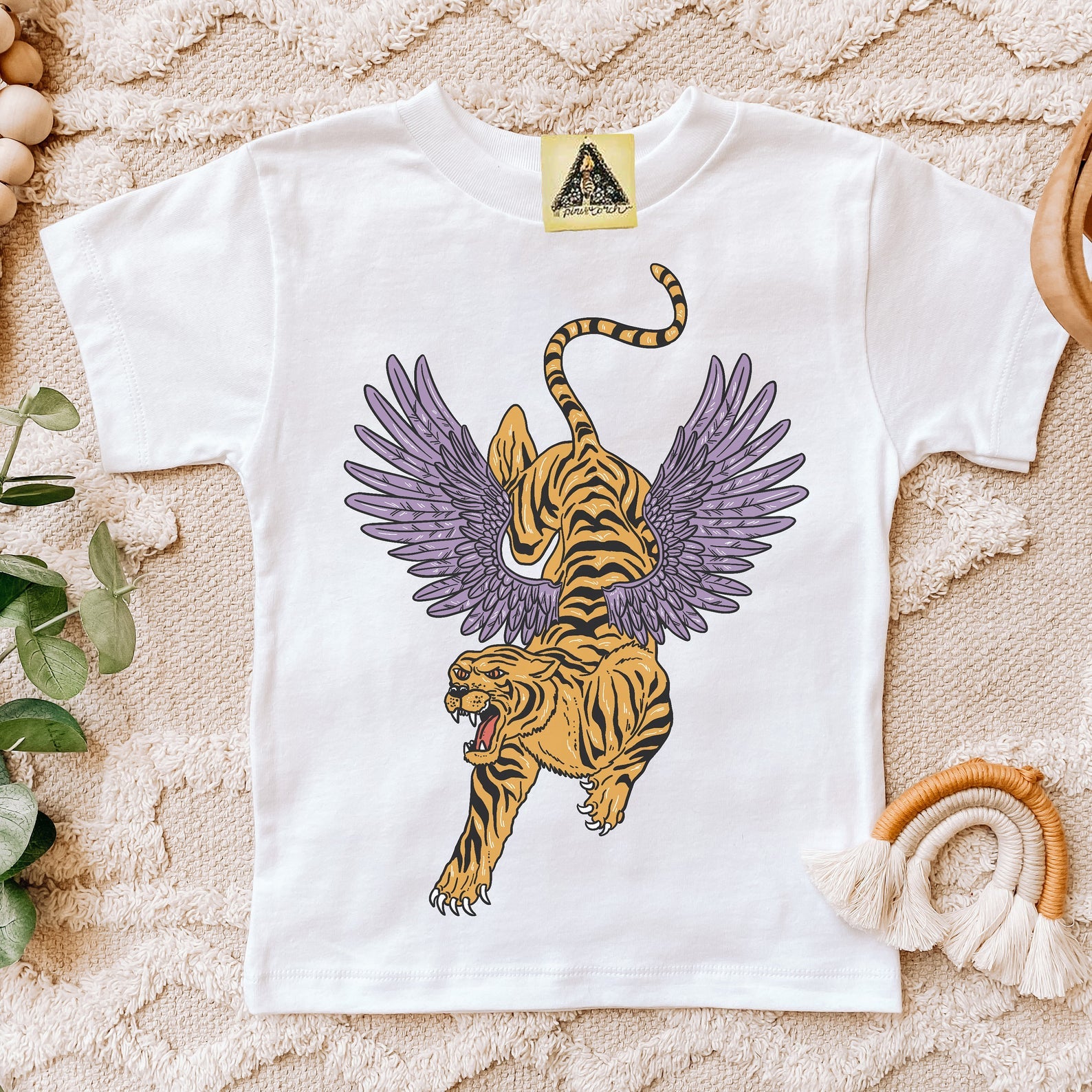 « TIGER WITH WINGS » KID'S TEE