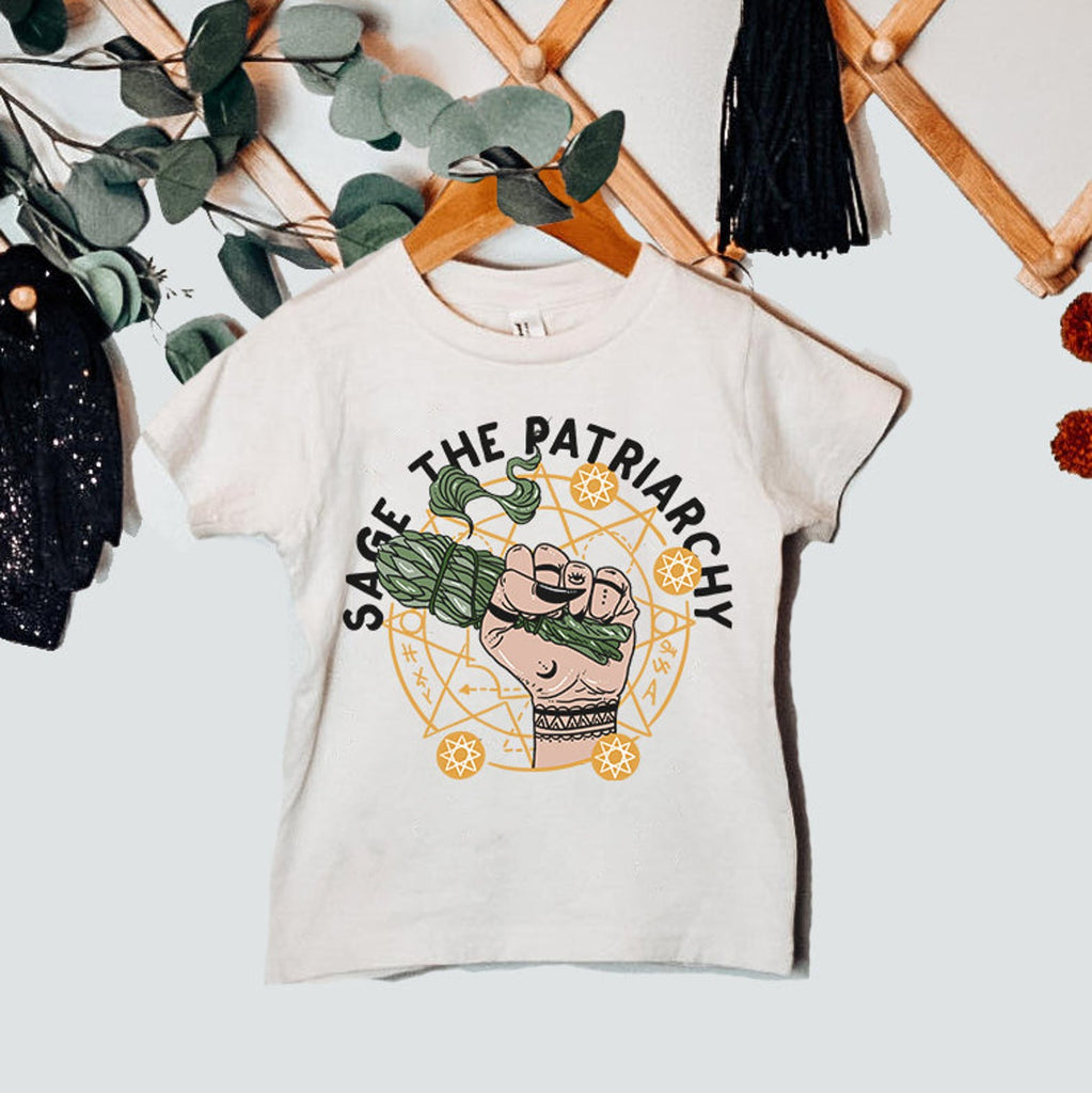 « SAGE THE PATRIARCHY » KID'S TEE