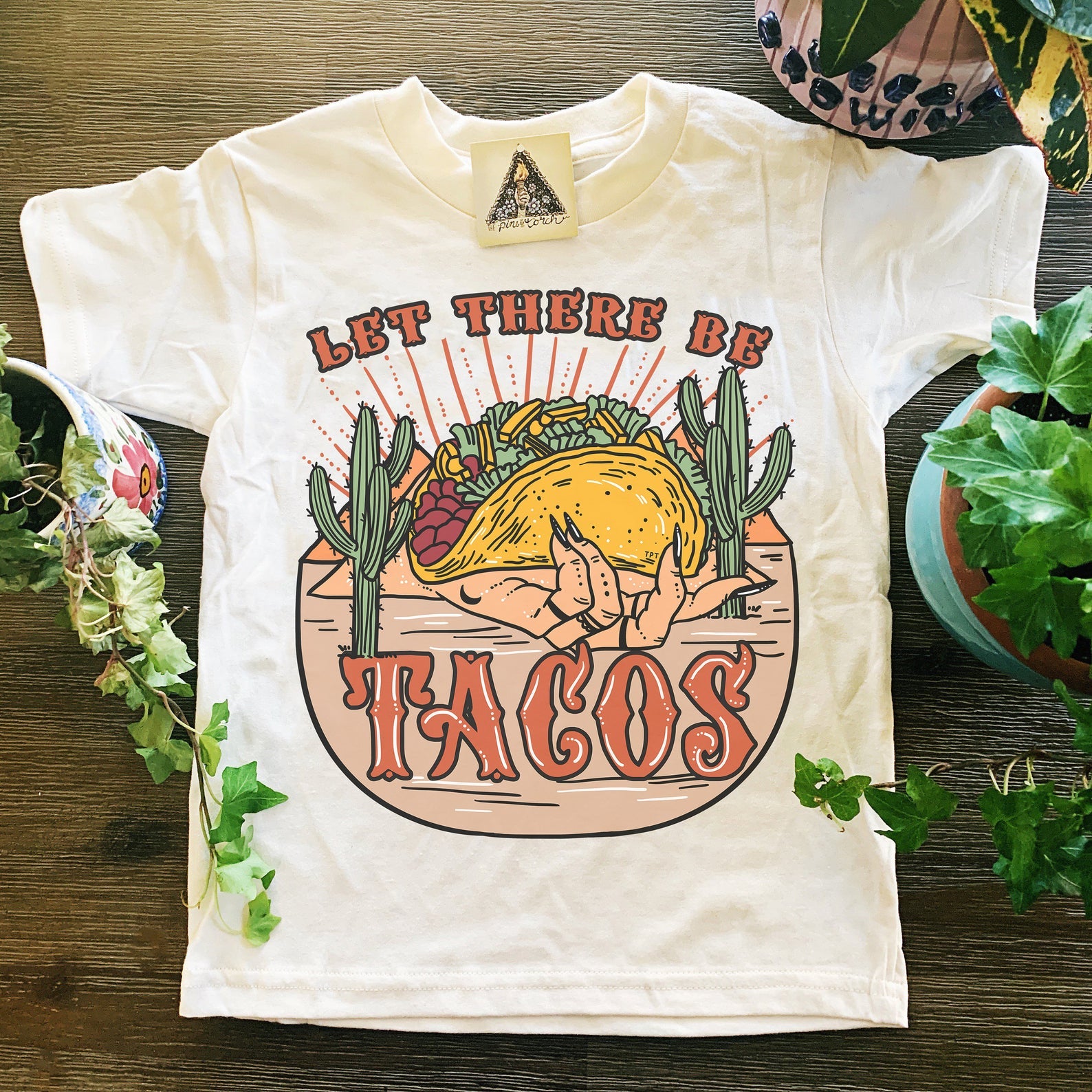 « LET THERE BE TACOS » KID'S TEE