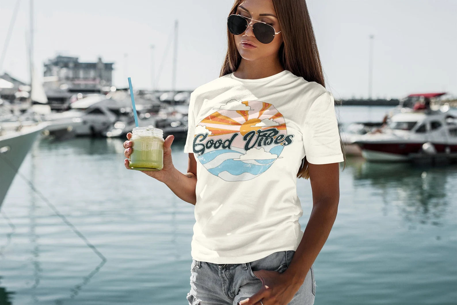 GOOD VIBES // UNISEX TEE