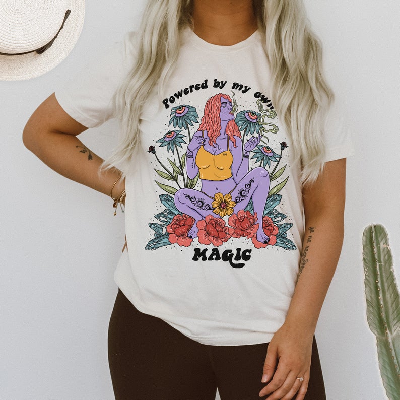 « POWERED BY MY OWN MAGIC » UNISEX TEE