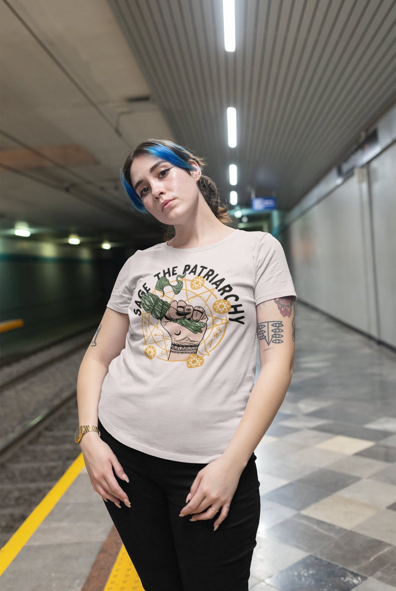 « SAGE THE PATRIARCHY » UNISEX TEE