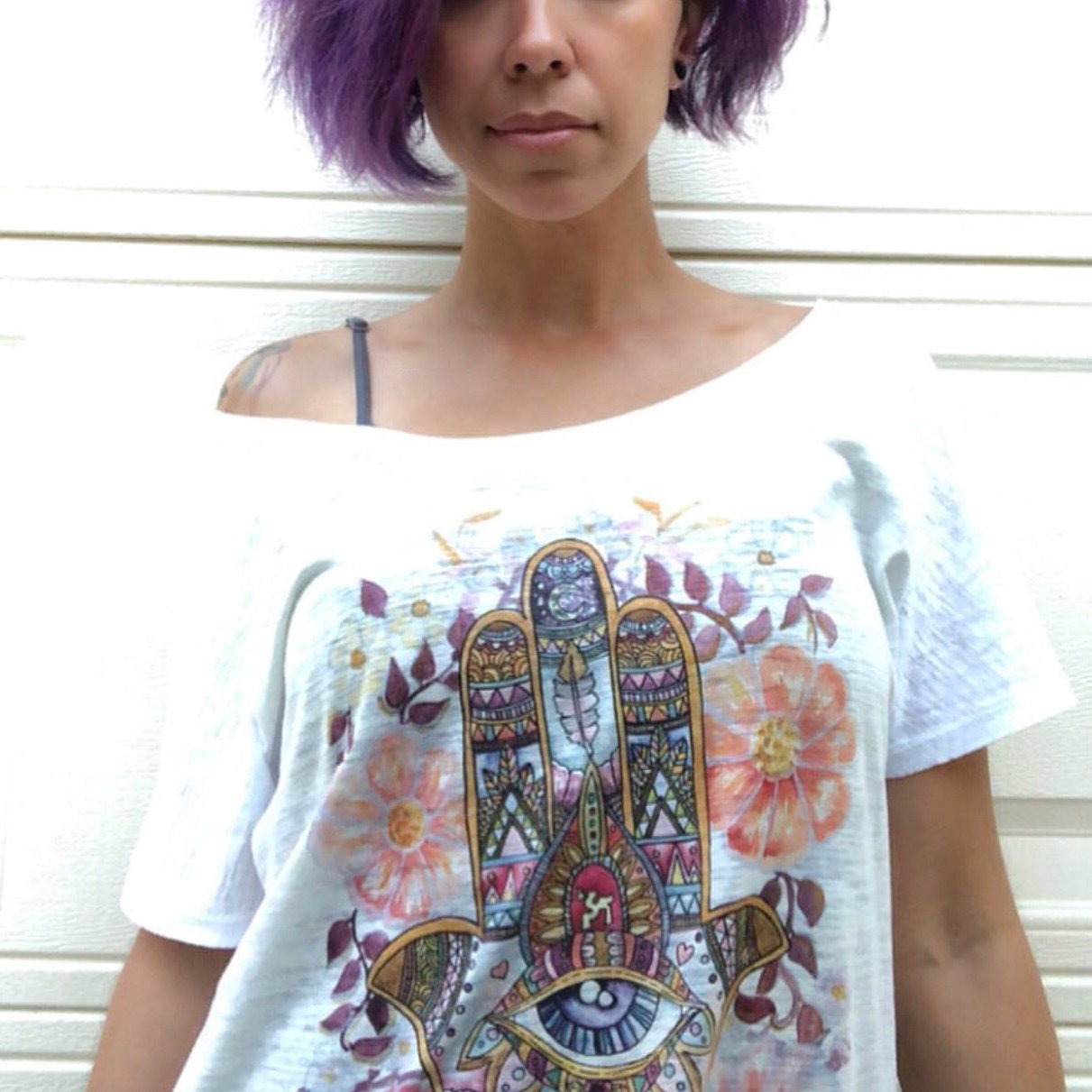 « HAMSA » WOMEN'S SLOUCHY OR UNISEX TEE