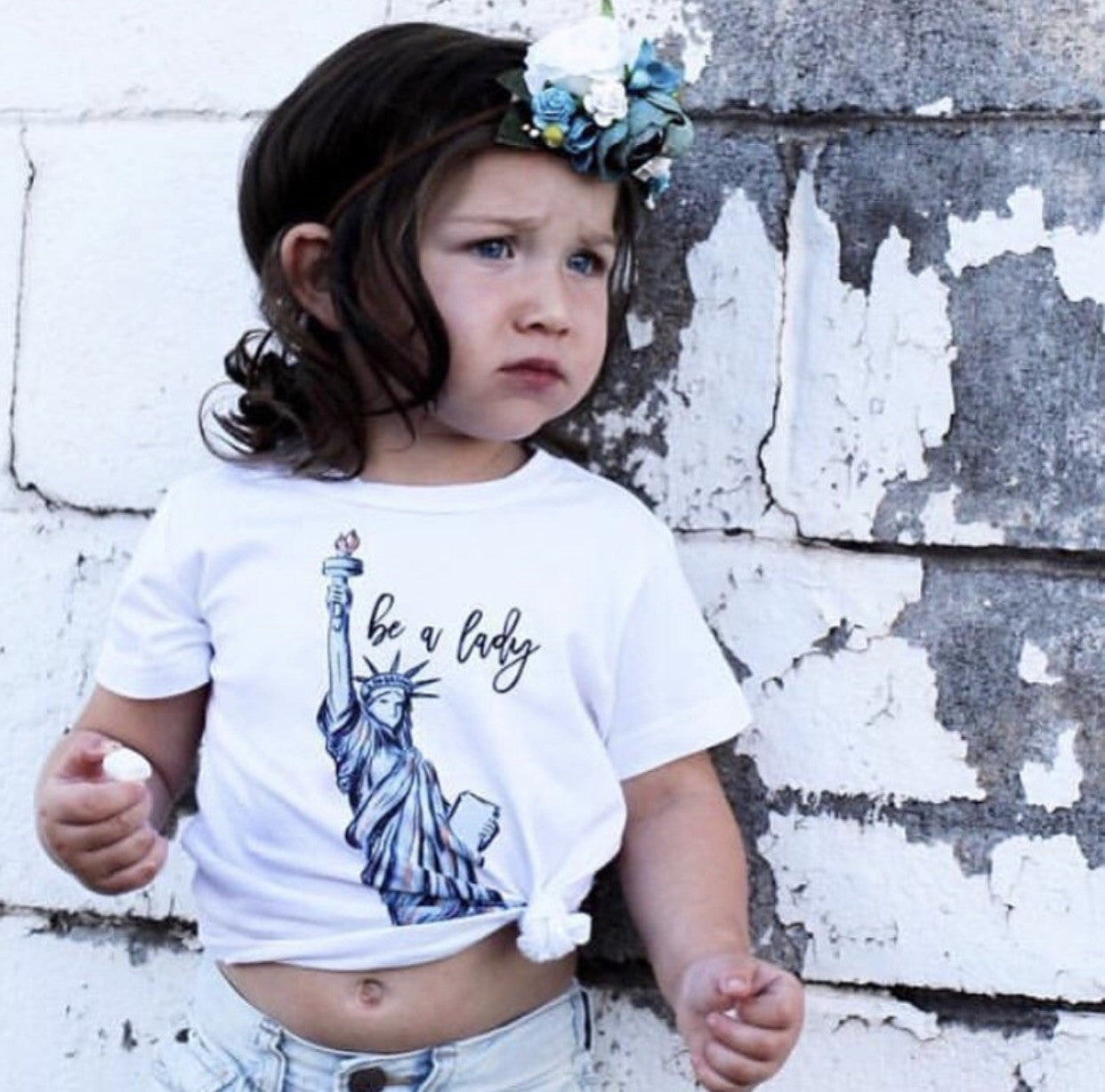 « BE A LADY » KID'S TEE